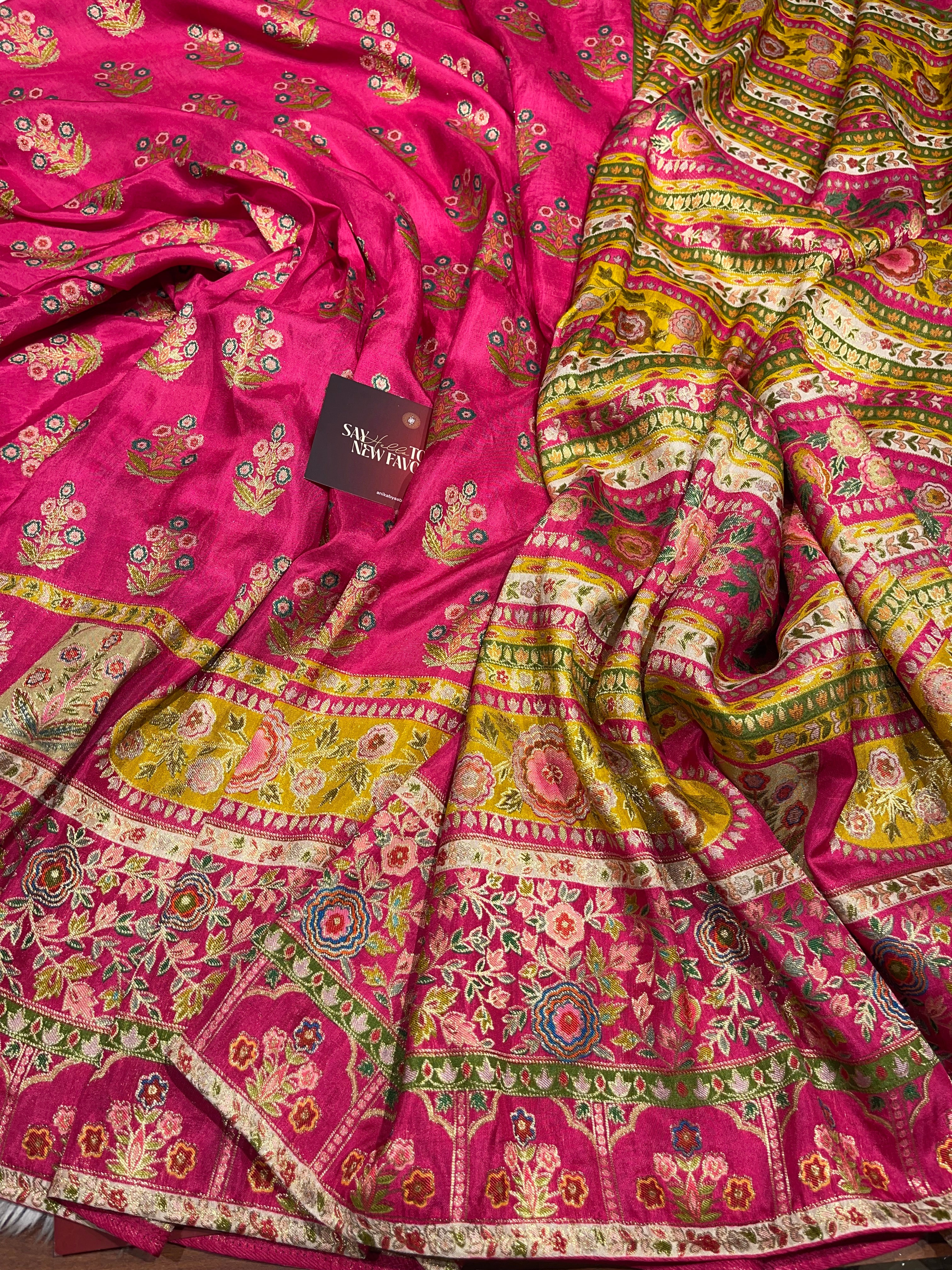 Pashmina silk saree - PS11