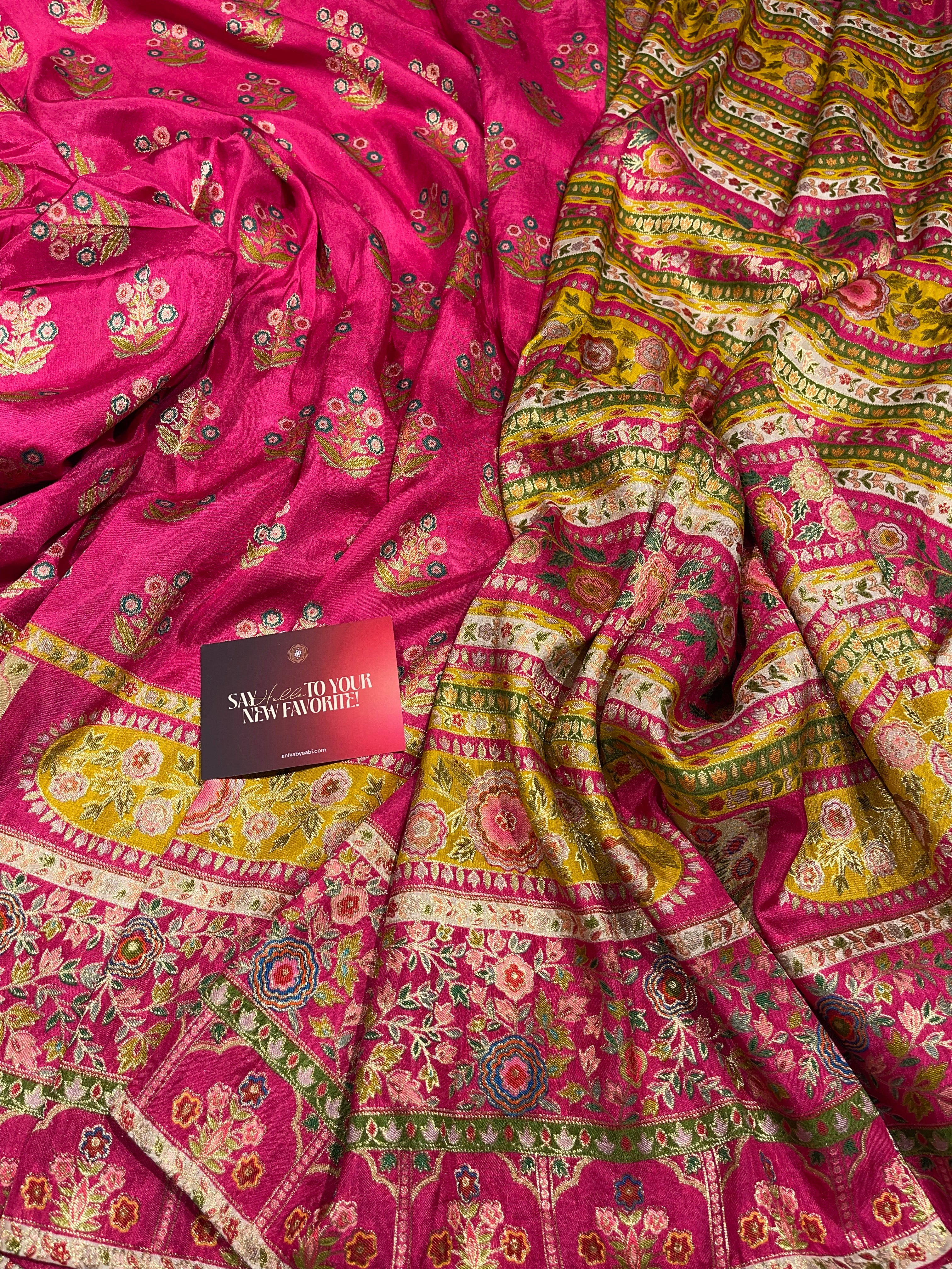 Pashmina silk saree - PS11