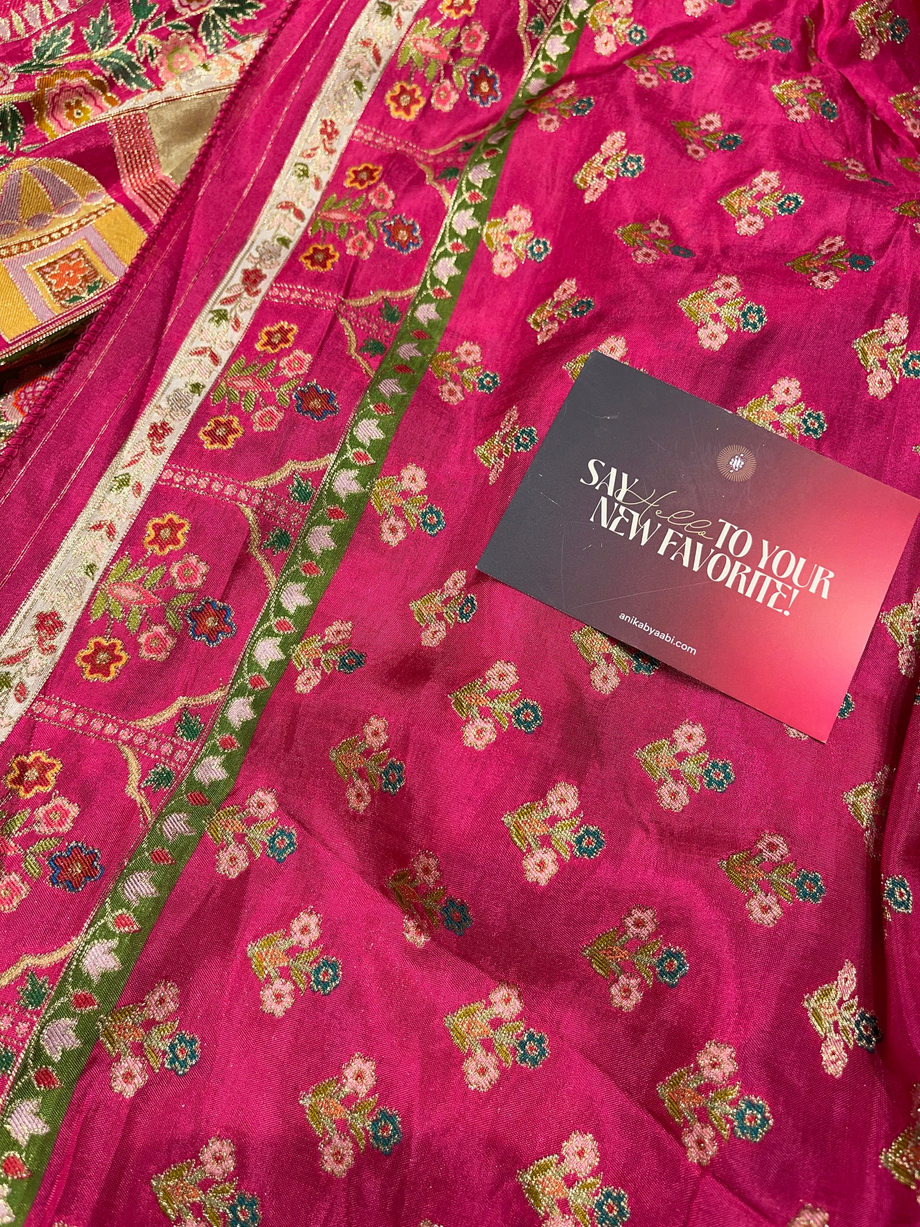 Pashmina silk saree - PS11