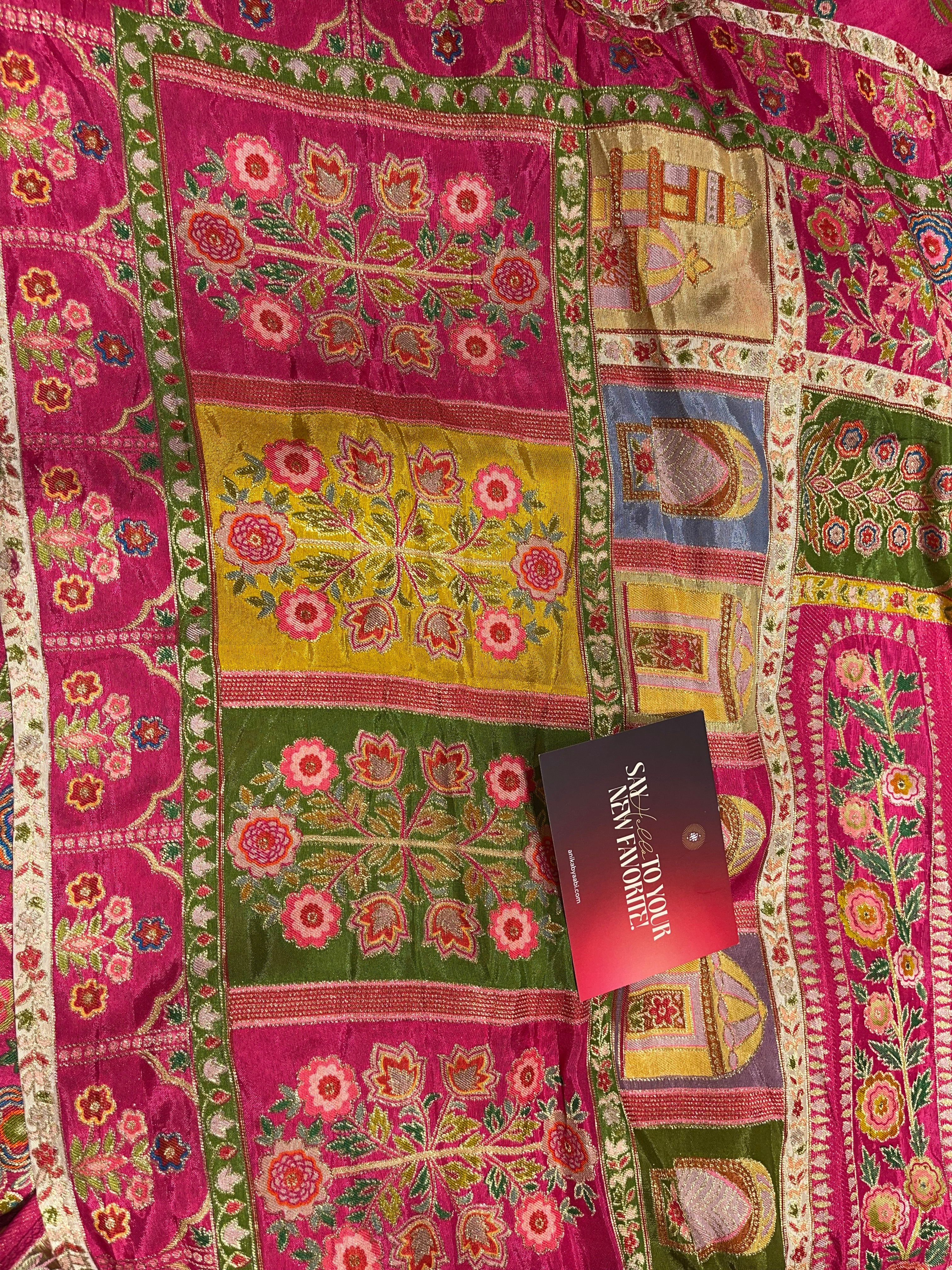 Pashmina silk saree - PS11