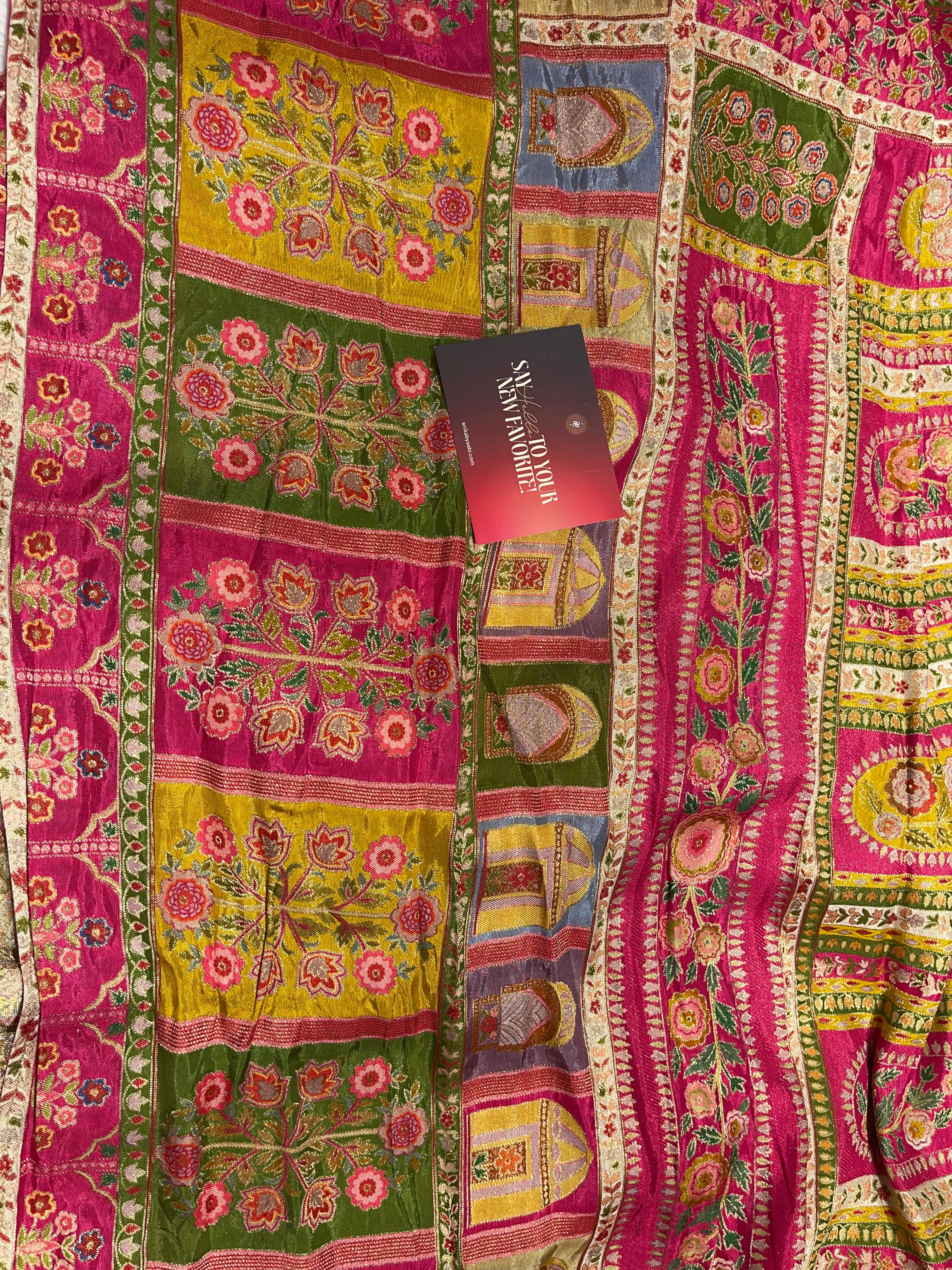 Pashmina silk saree - PS11