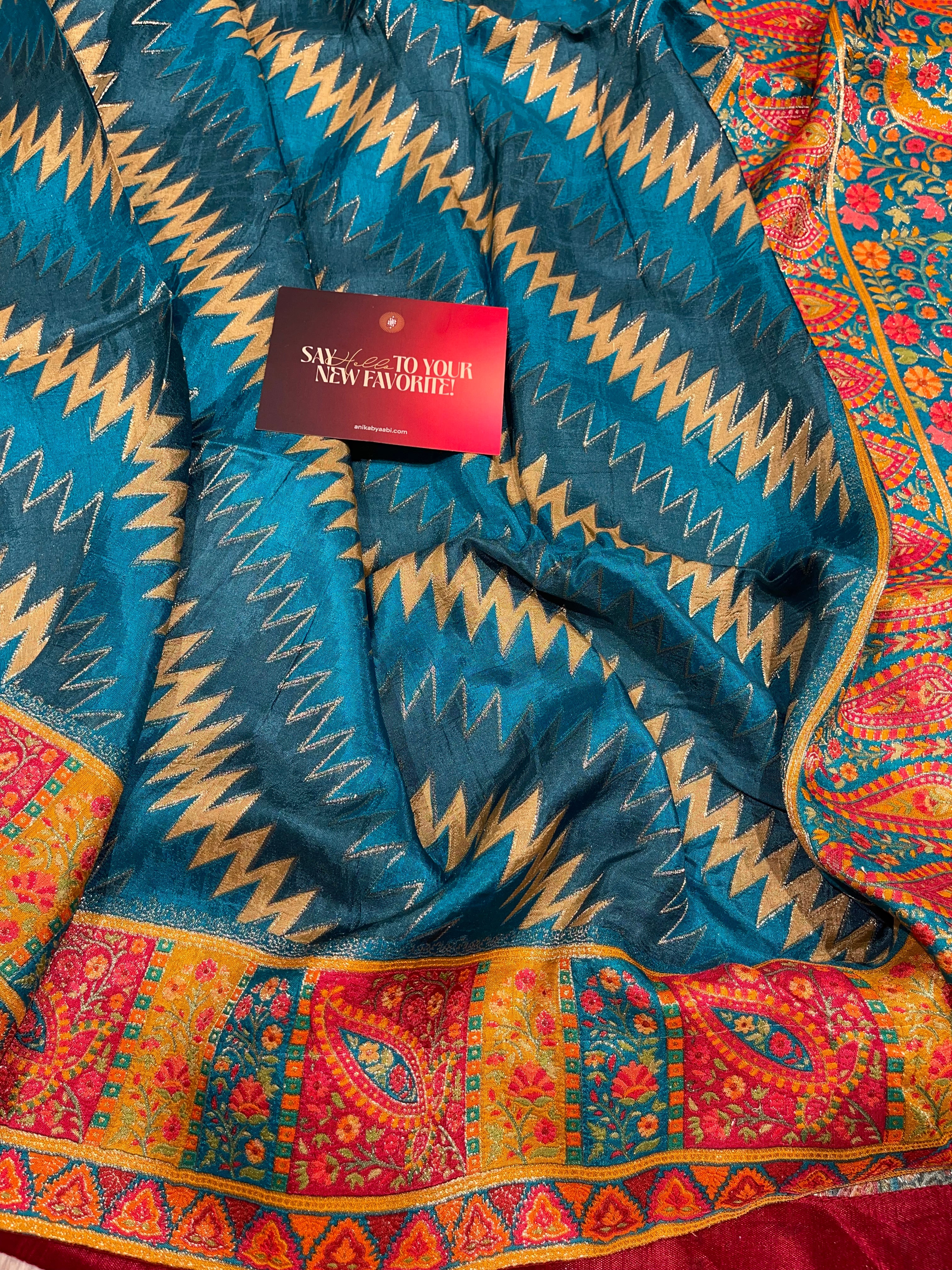 Pashmina silk saree - Mastani 1862