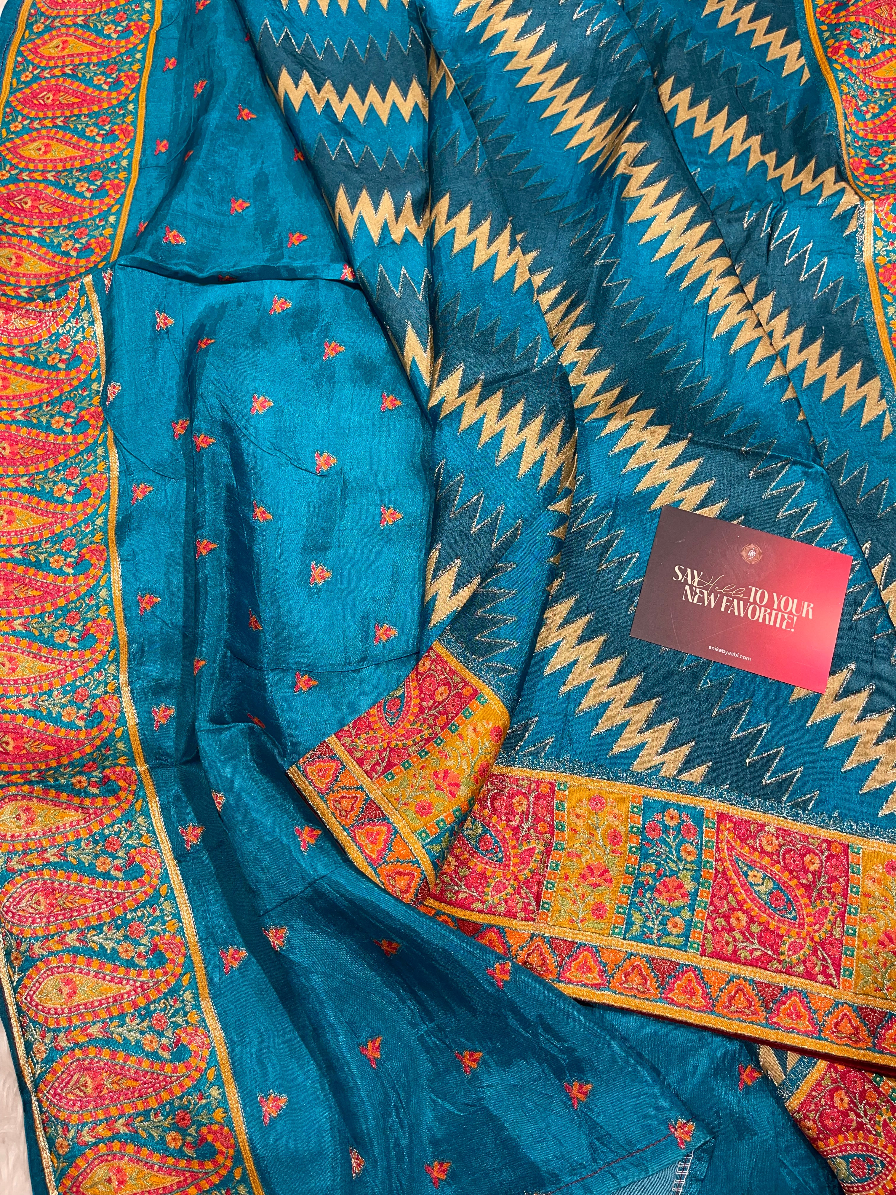 Pashmina silk saree - Mastani 1862