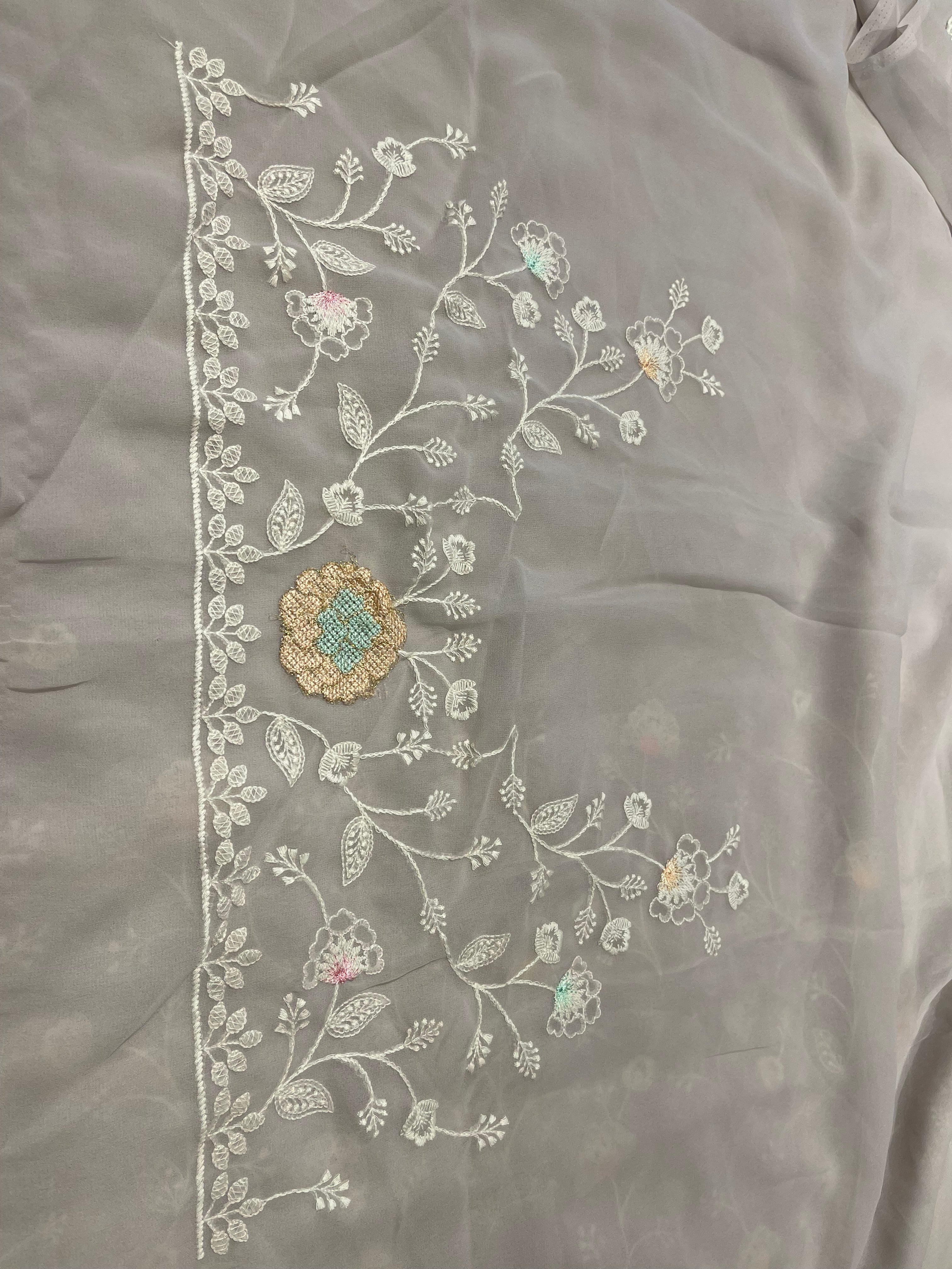 Anika's Soft Chiffon- Fara Saree-ASC01