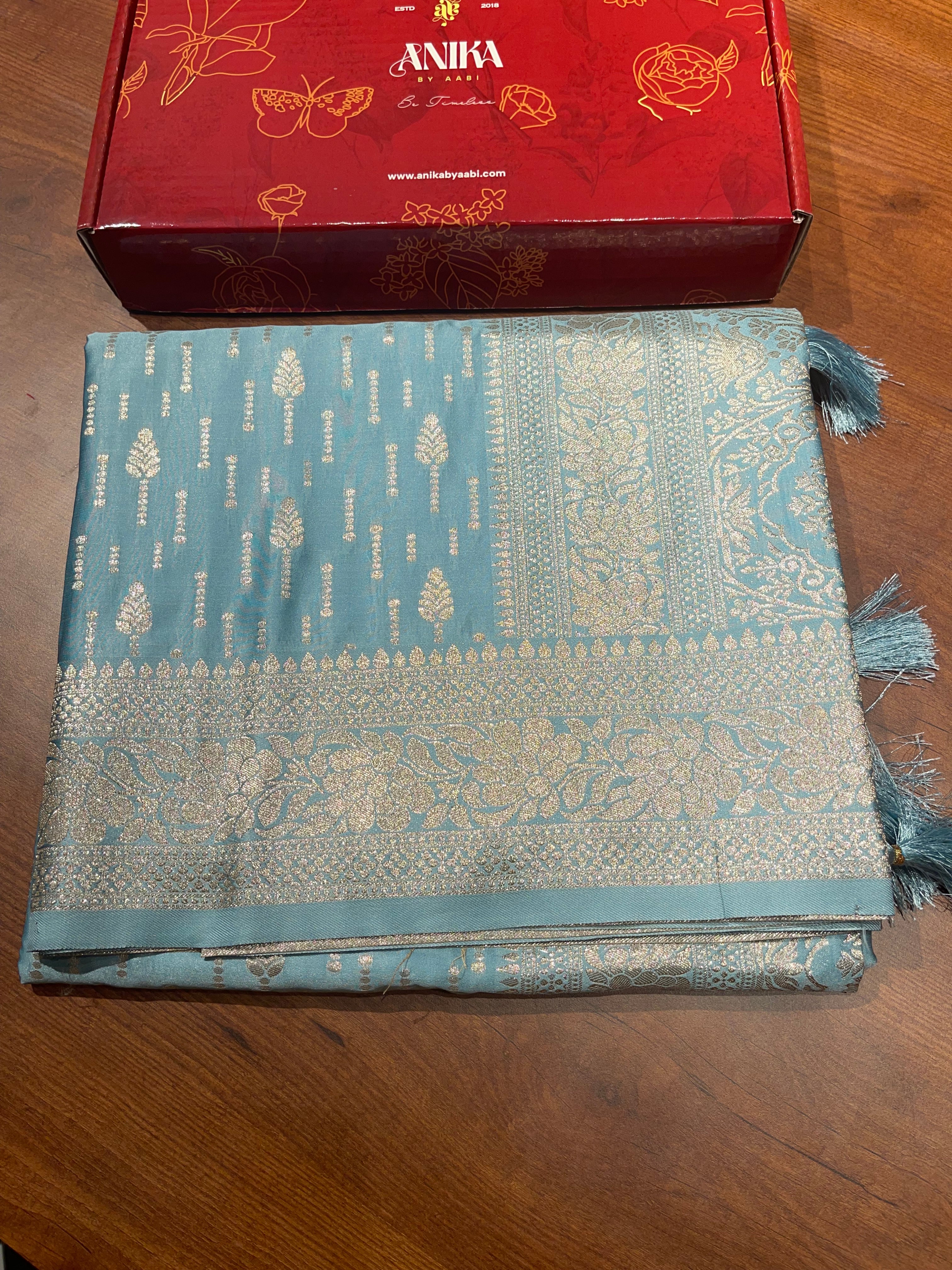 Anika's Soft Silk Aradhya Saree-AS01