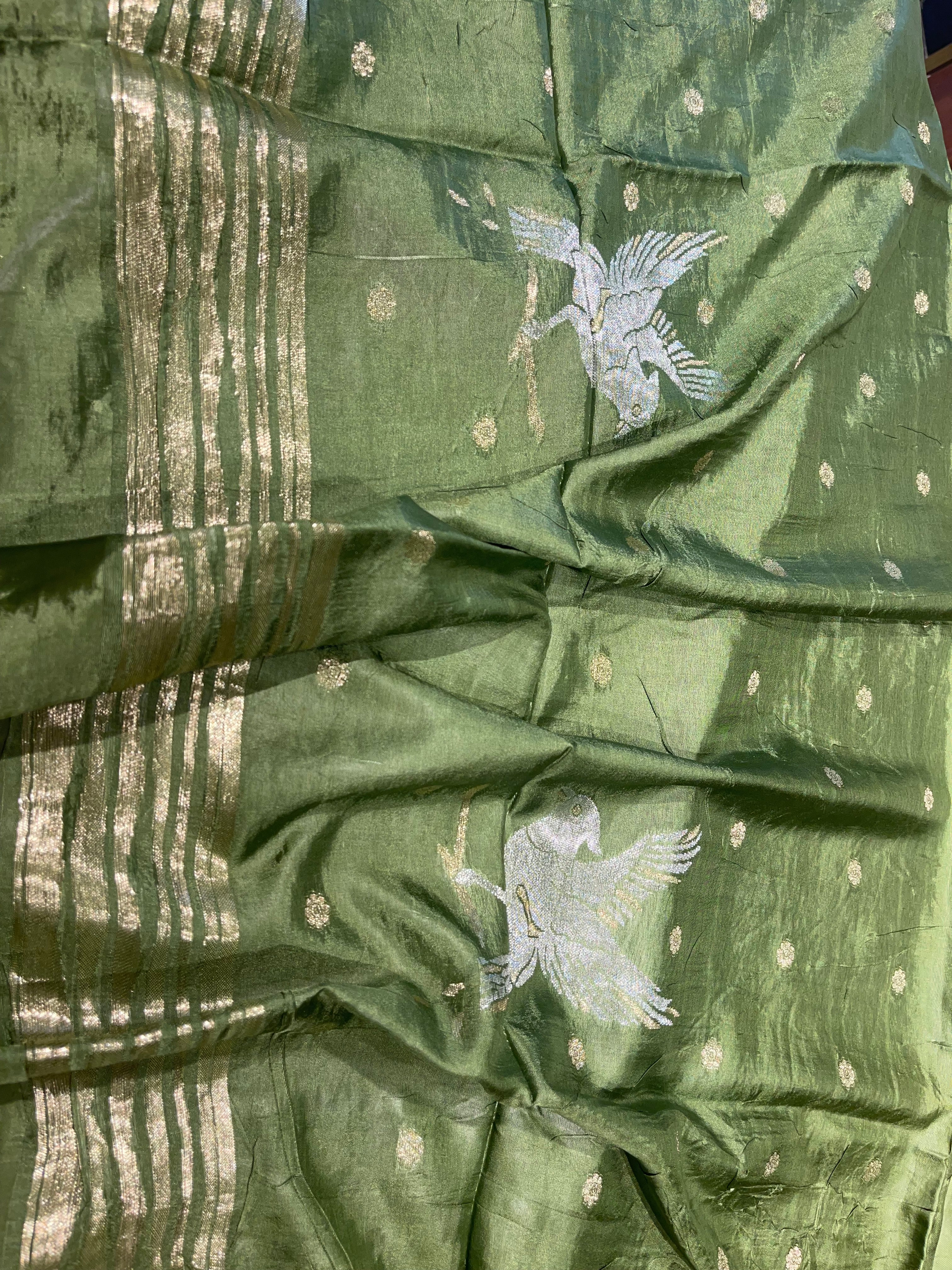 Anika's Soft Silk Saree -01