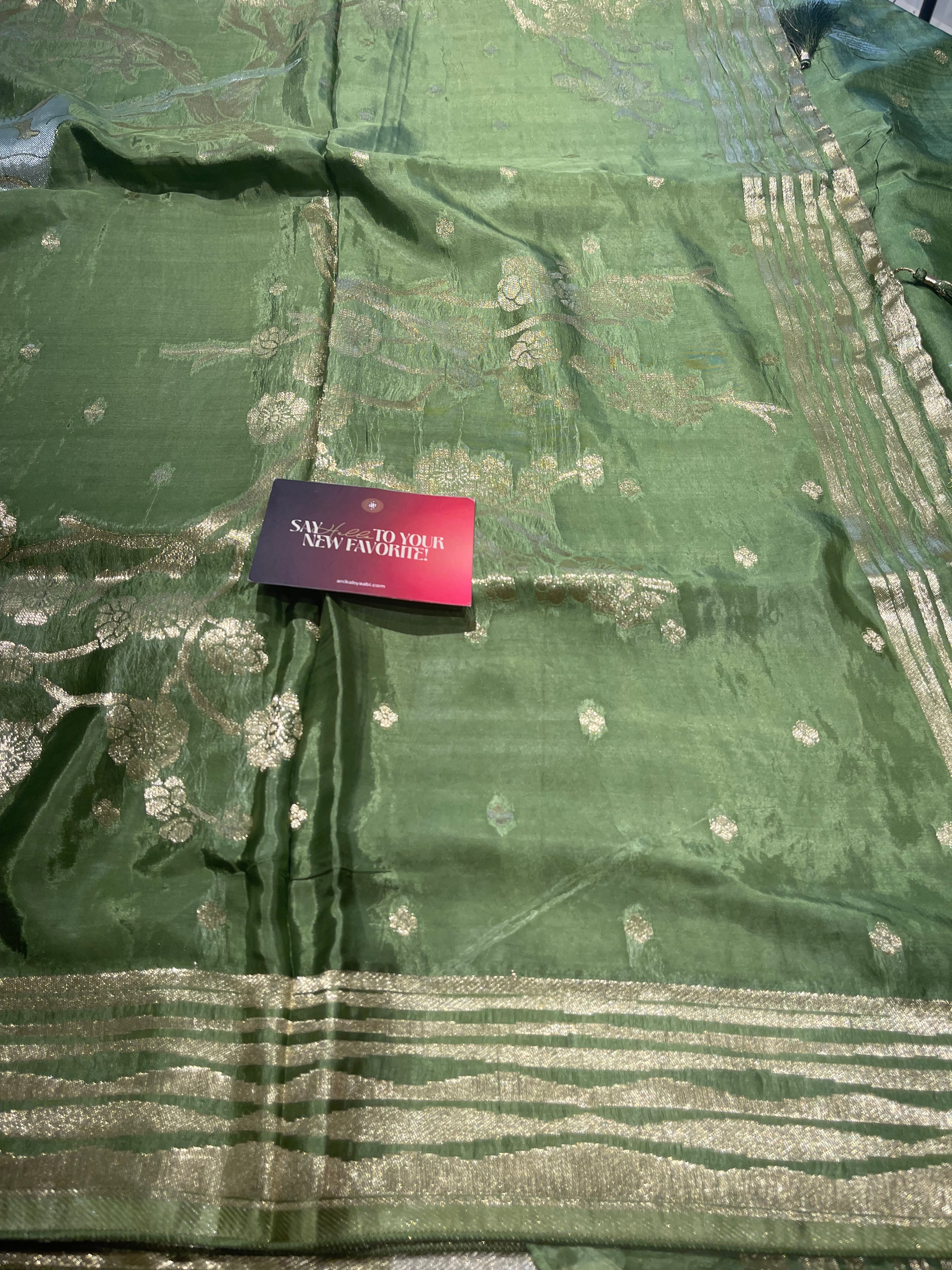 Anika's Soft Silk Saree -01