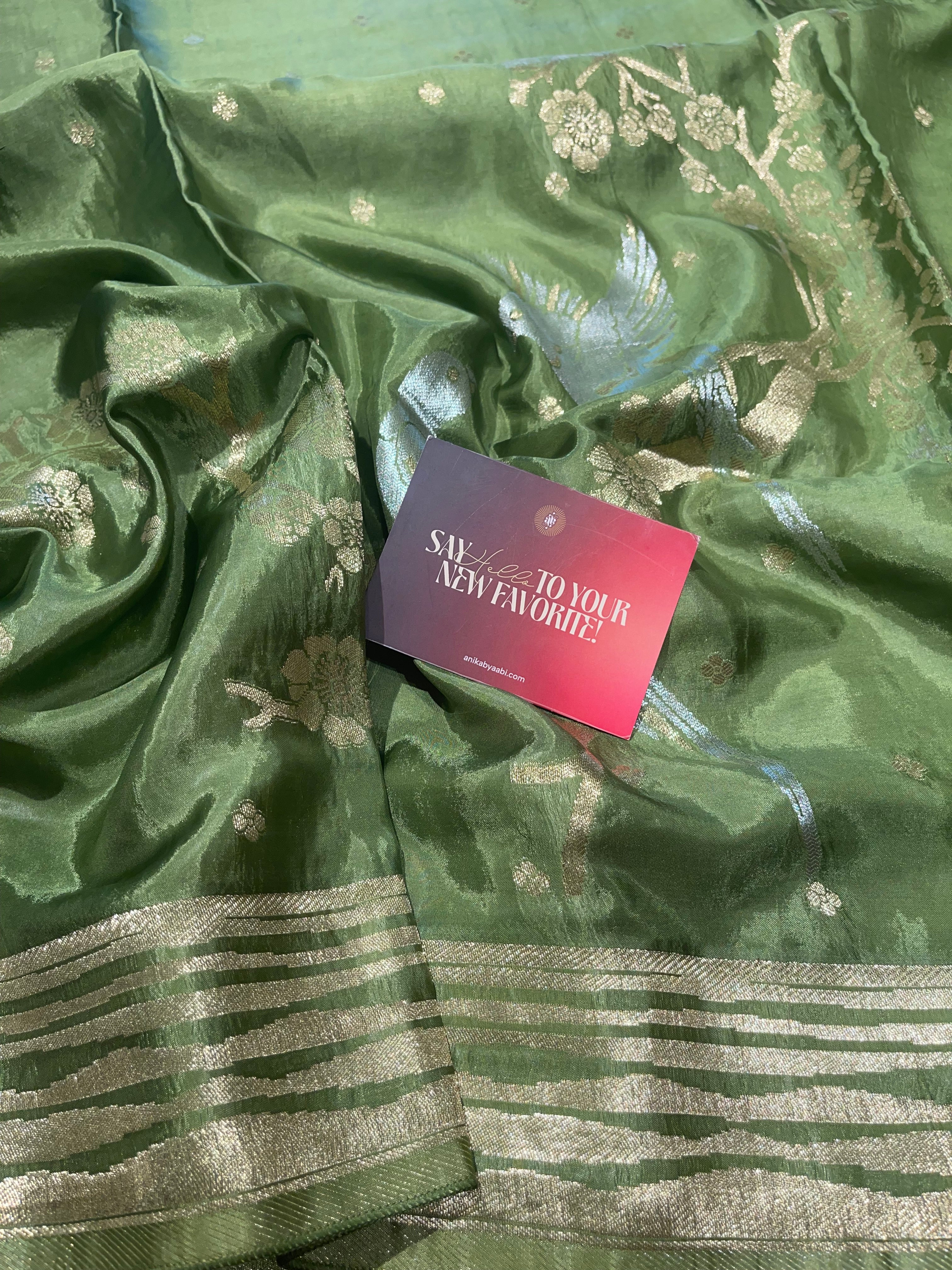 Anika's Soft Silk Saree -01