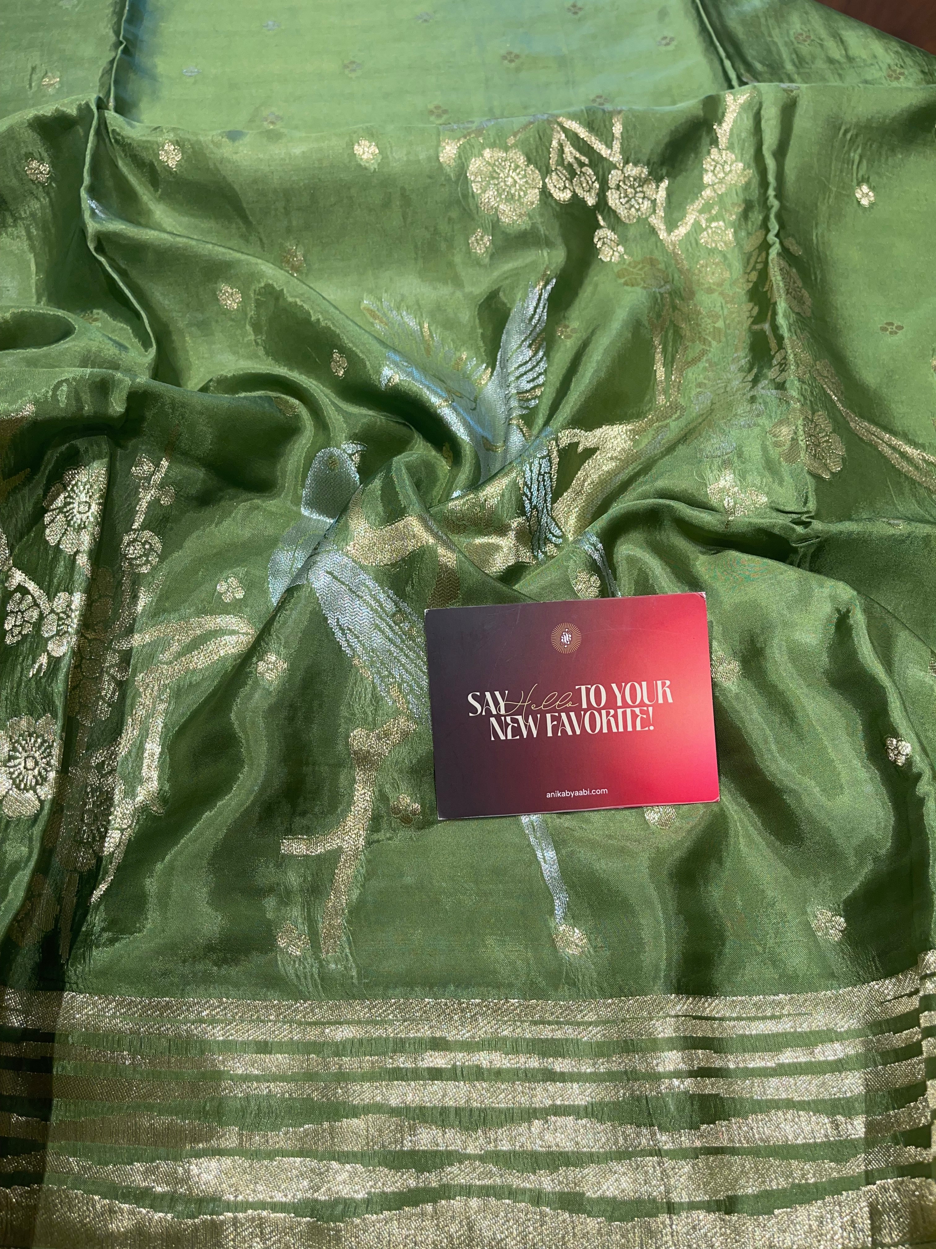 Anika's Soft Silk Saree -01