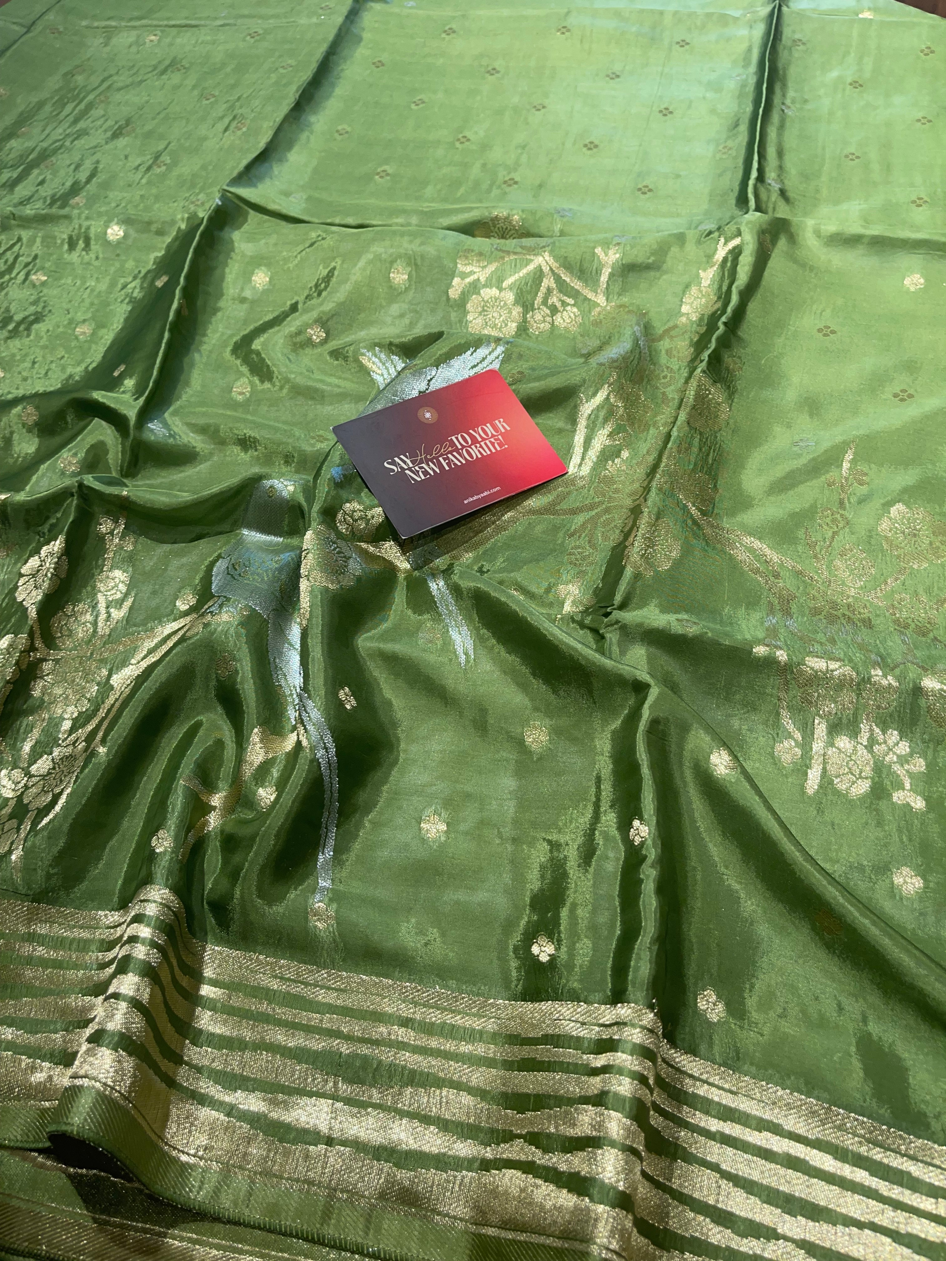 Anika's Soft Silk Saree -01