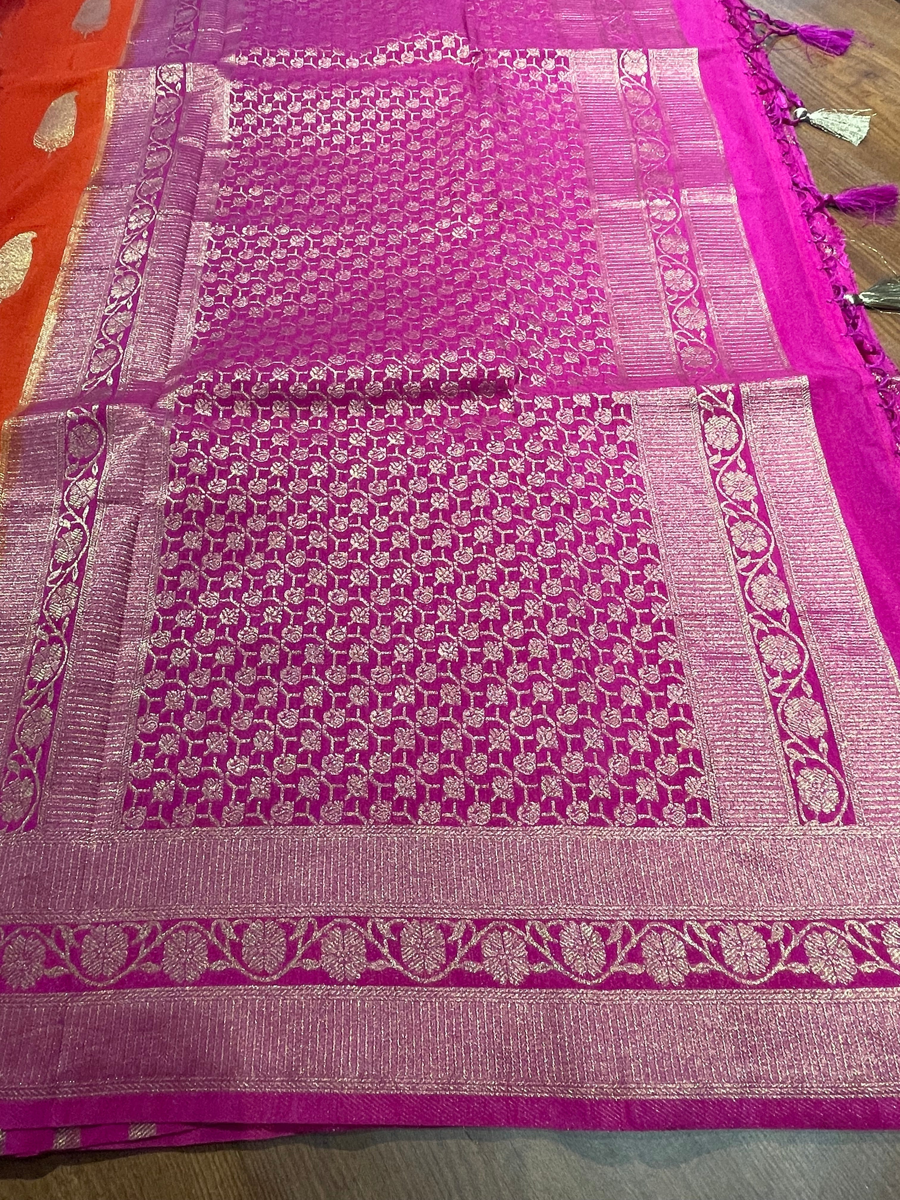 MAYURA- BANARASI MUNGA SILK SAREE-4