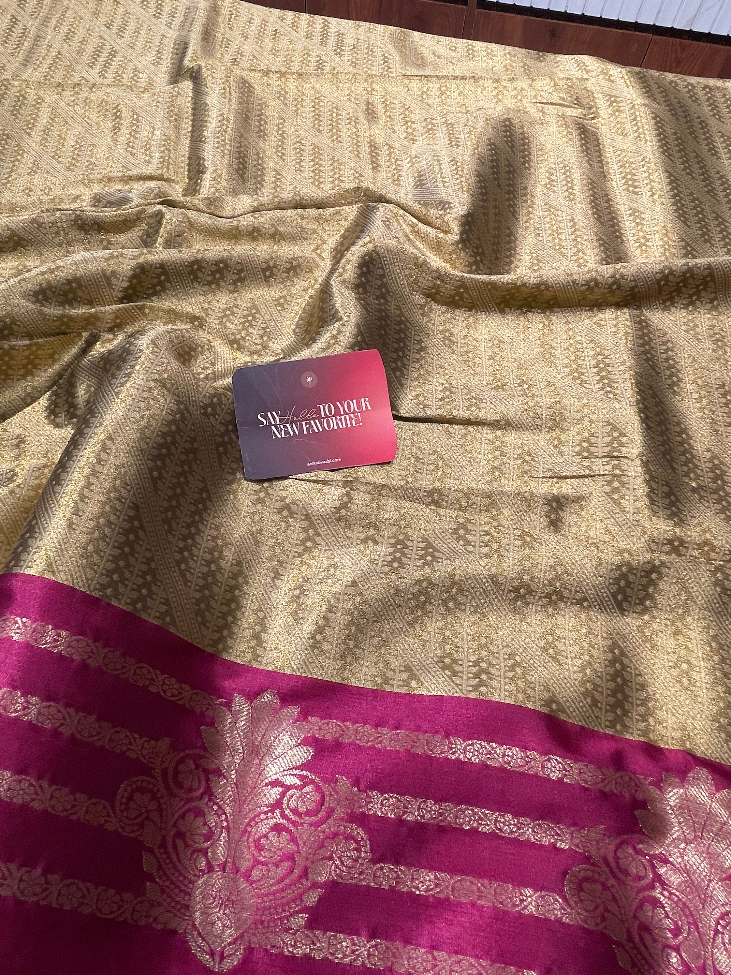 KORA BANARASI SAREE-KB07