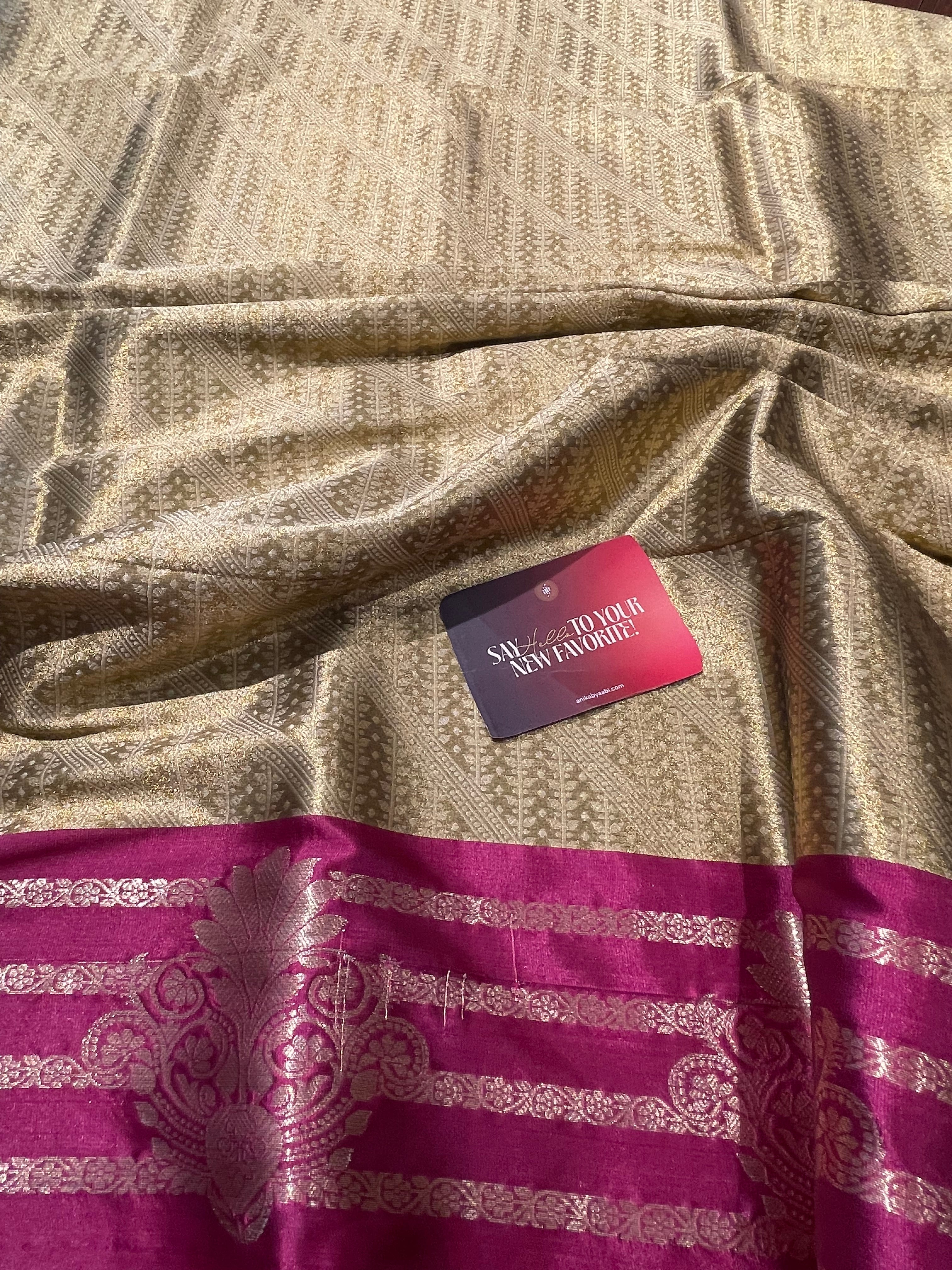 KORA BANARASI SAREE-KB07