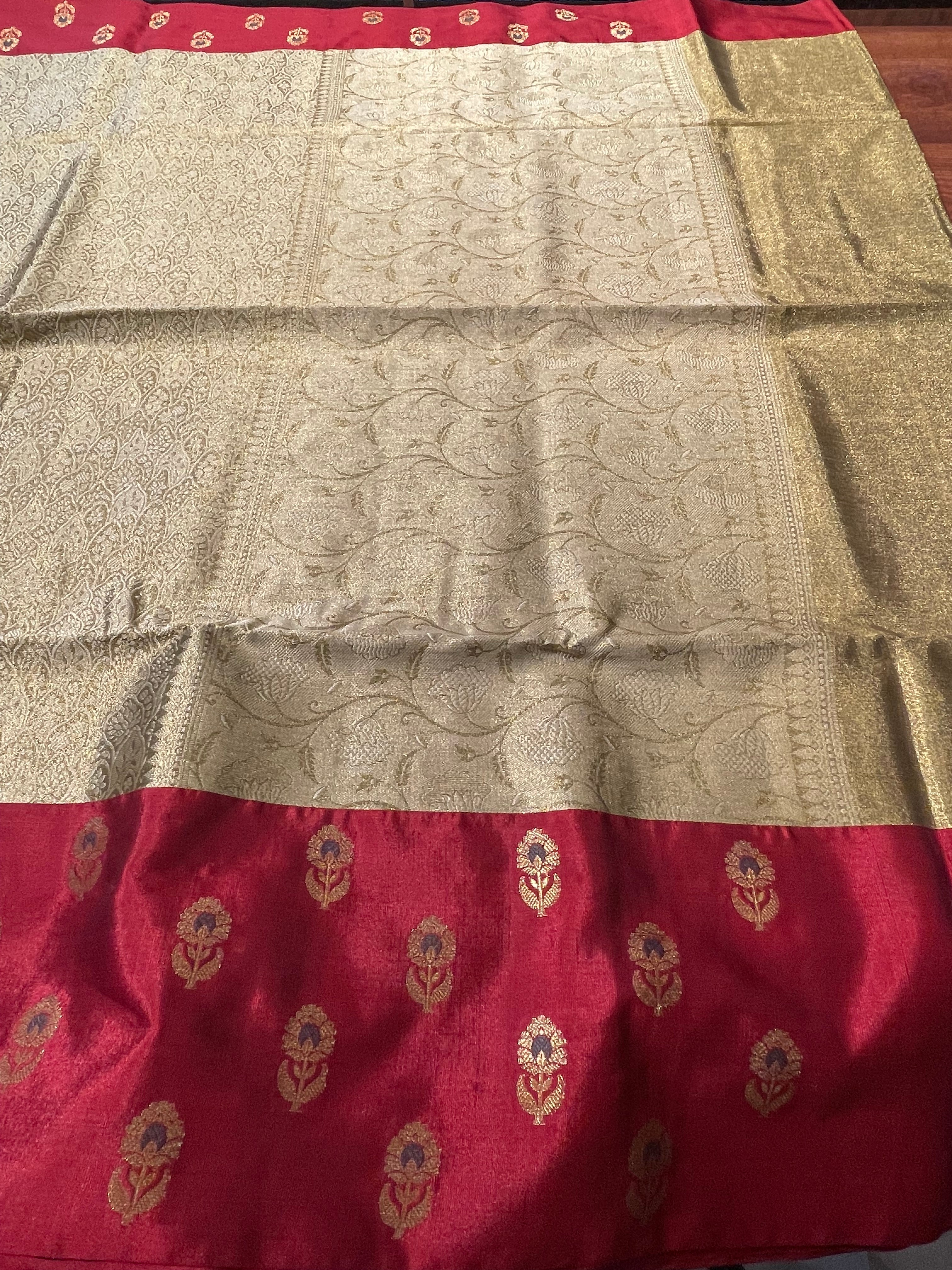KORA BANARASI SAREE-KB05