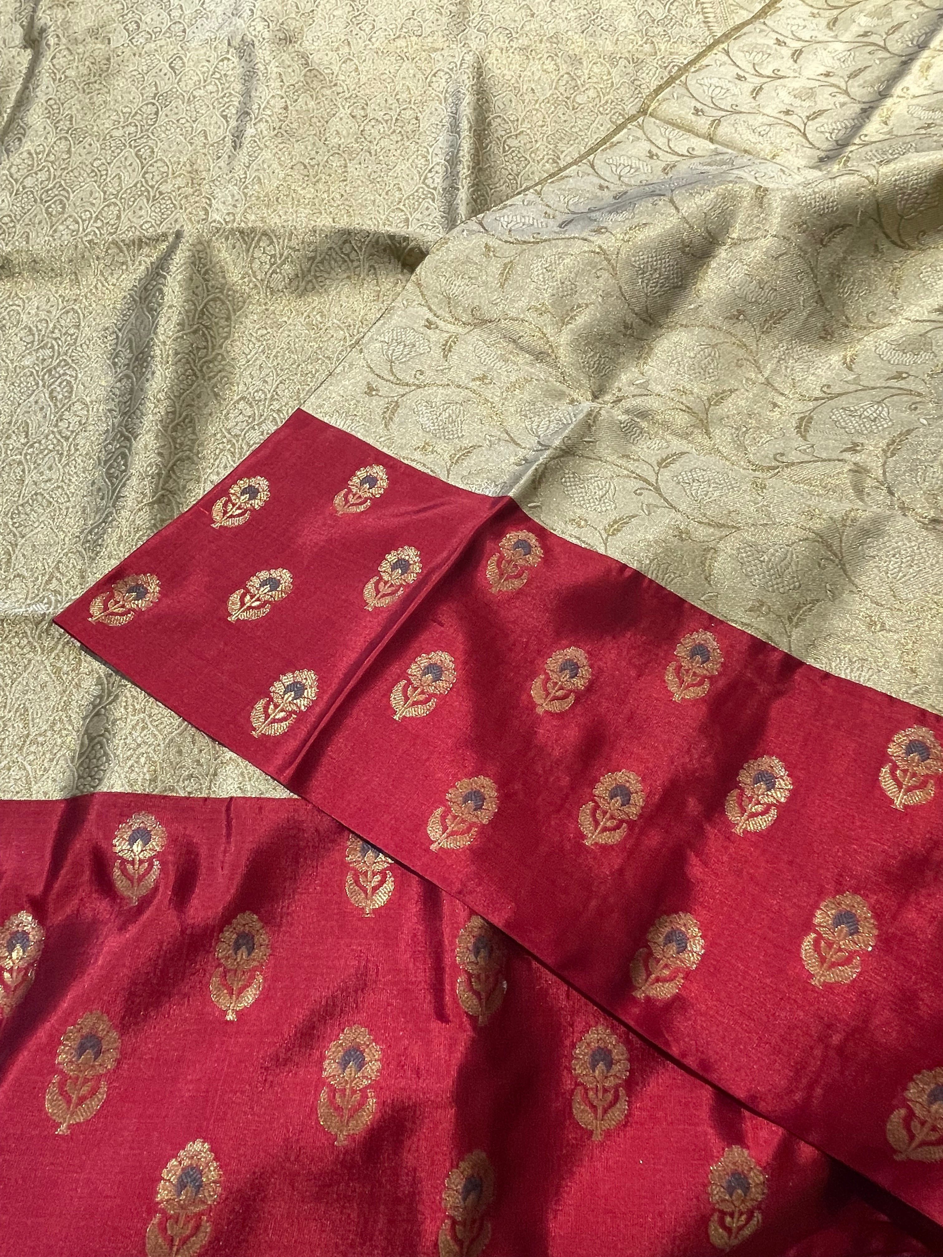 KORA BANARASI SAREE-KB05