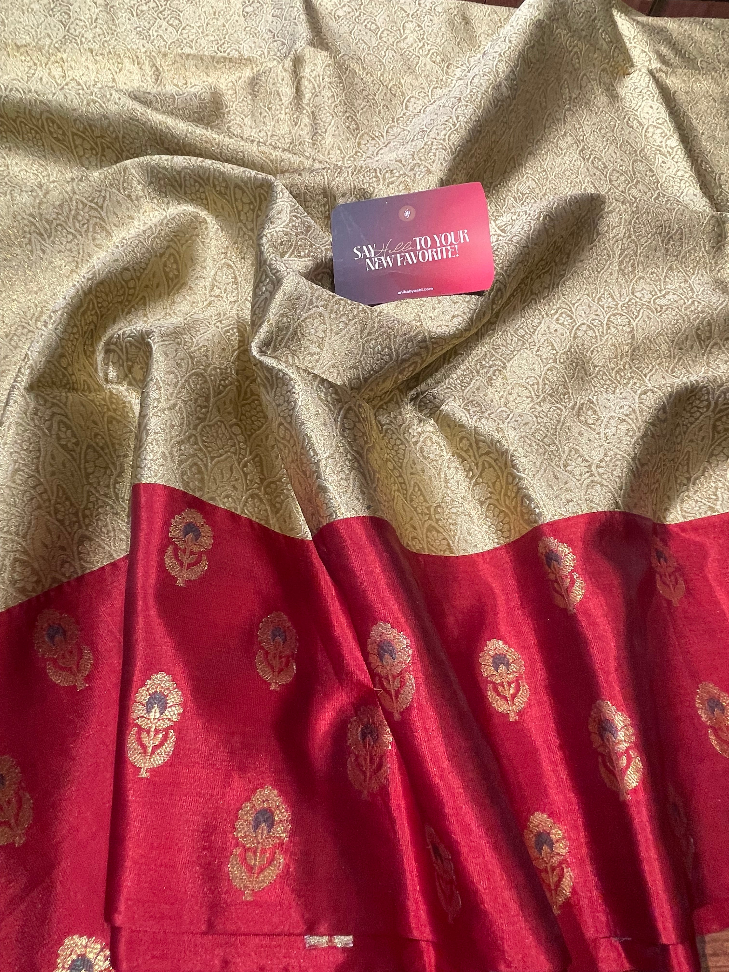 KORA BANARASI SAREE-KB05