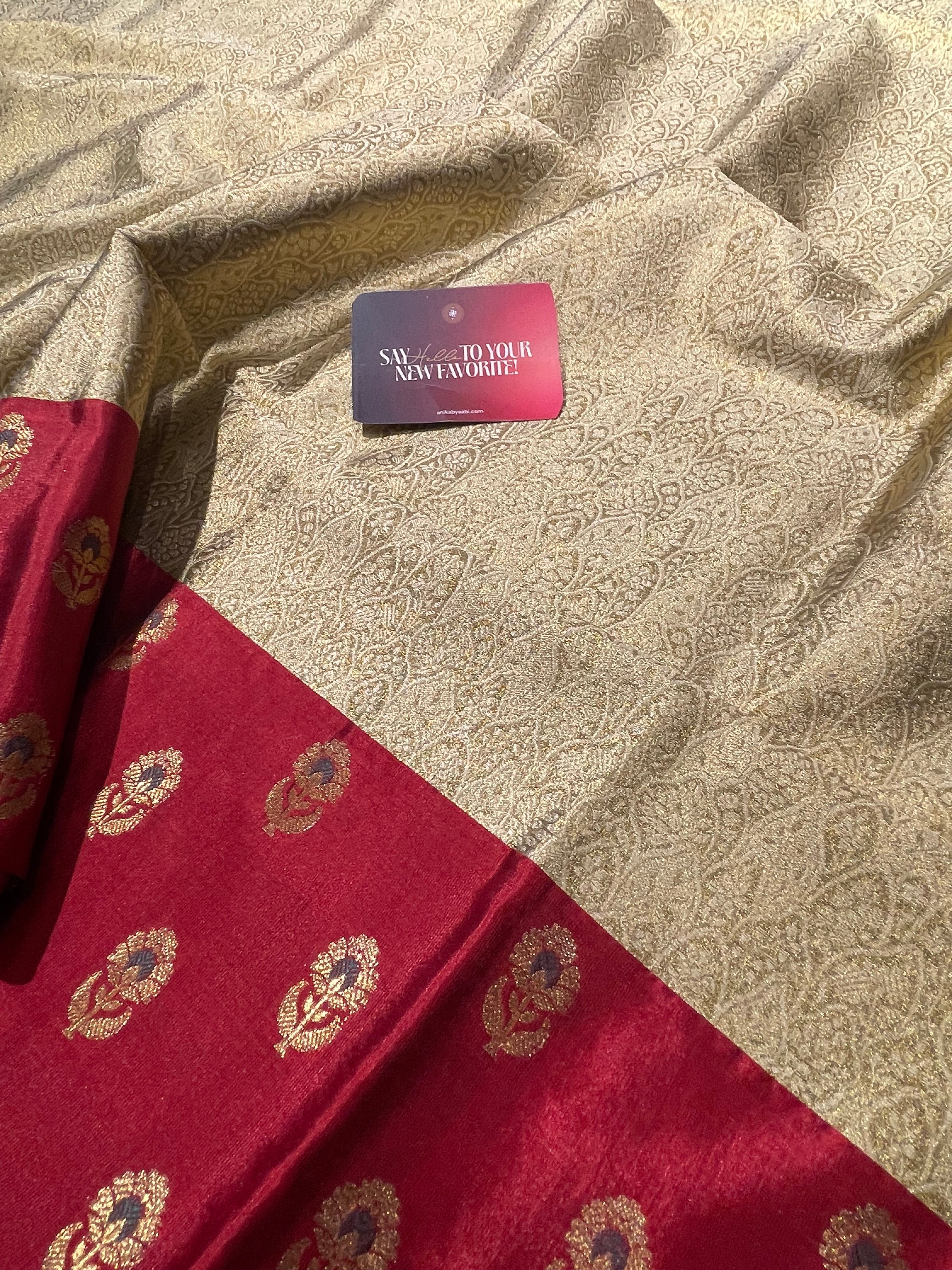 KORA BANARASI SAREE-KB05