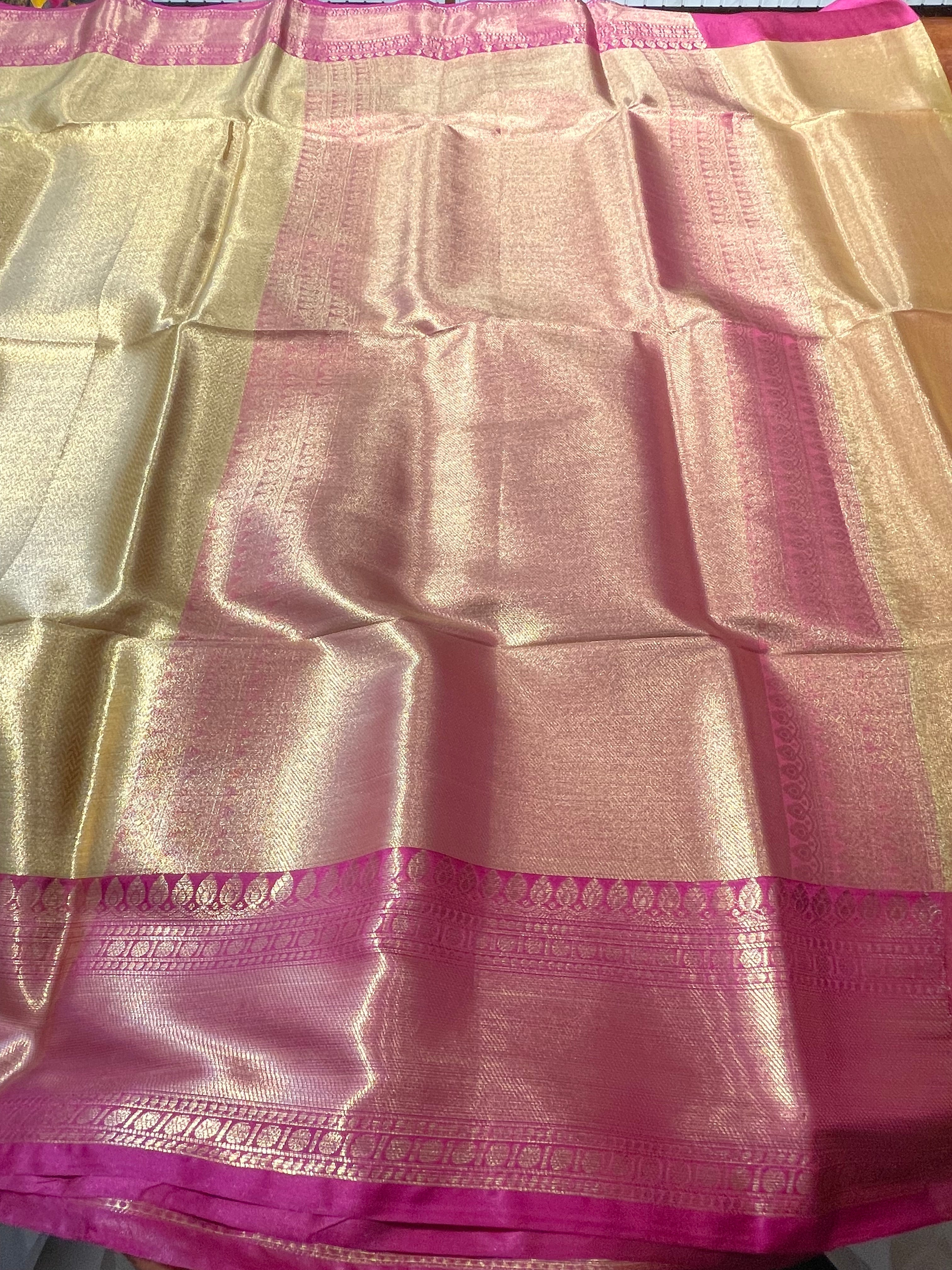 KORA BANARASI SAREE-KB04