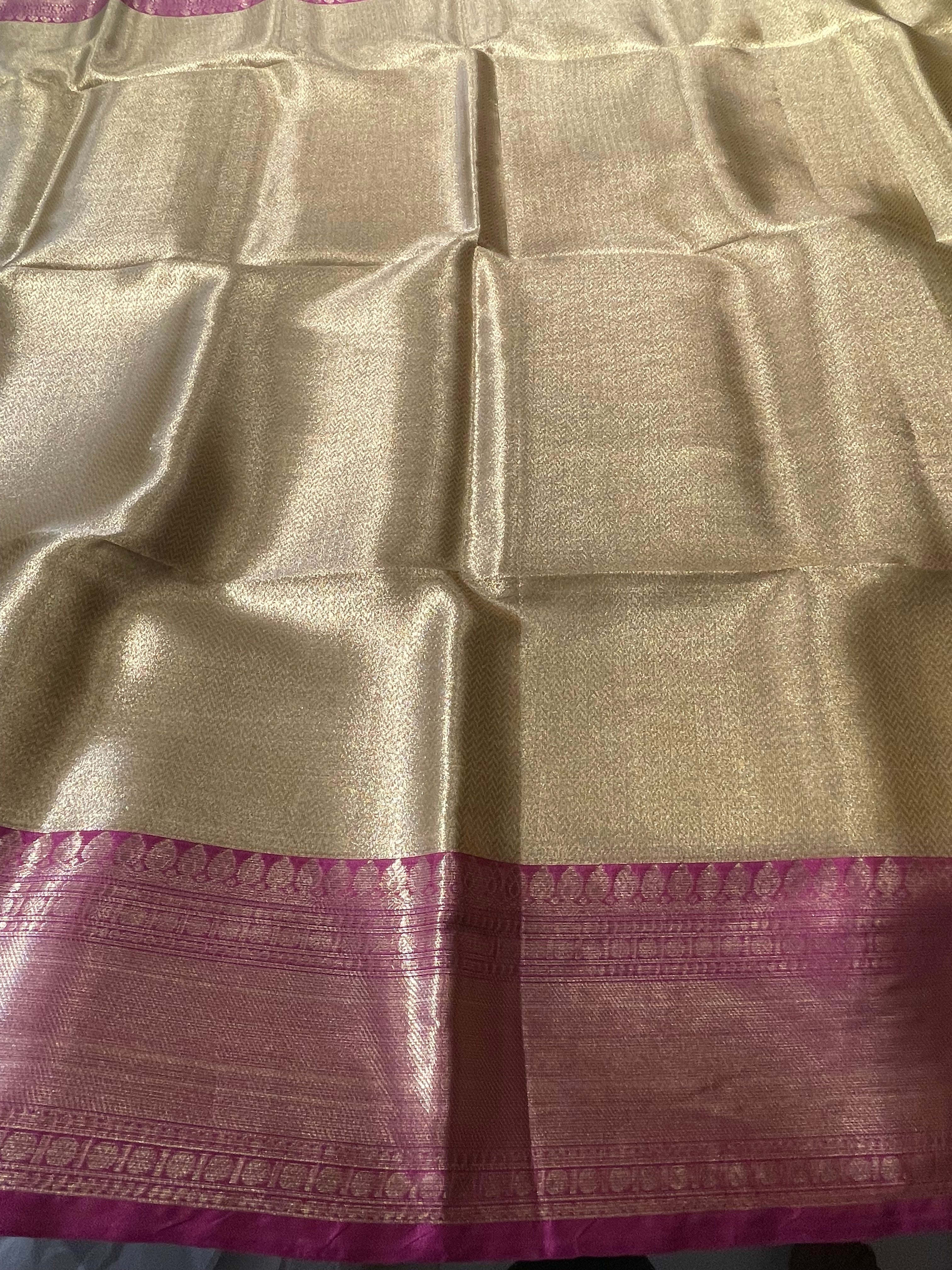 KORA BANARASI SAREE-KB04