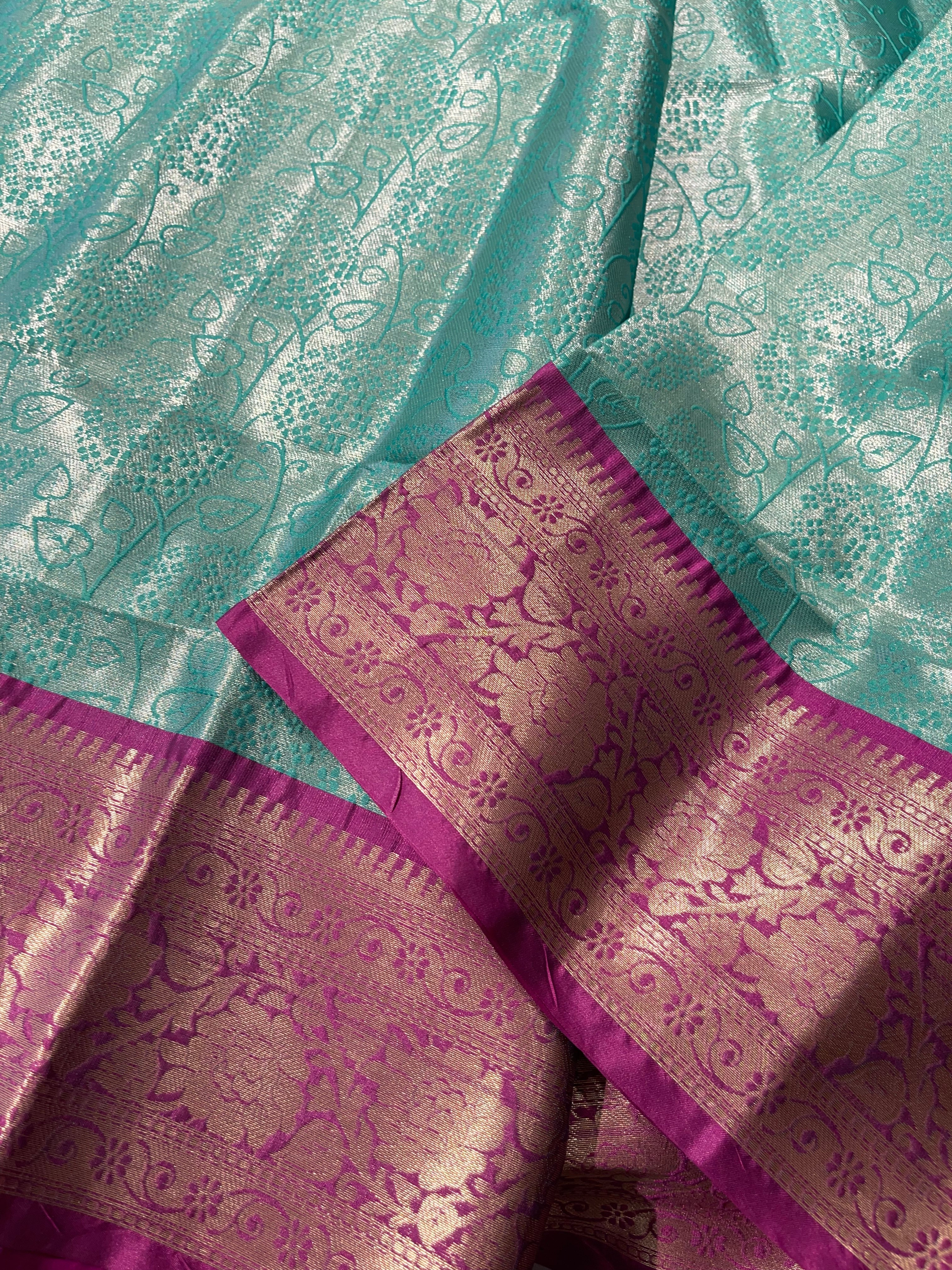 KORA BANARASI SAREE-KB03