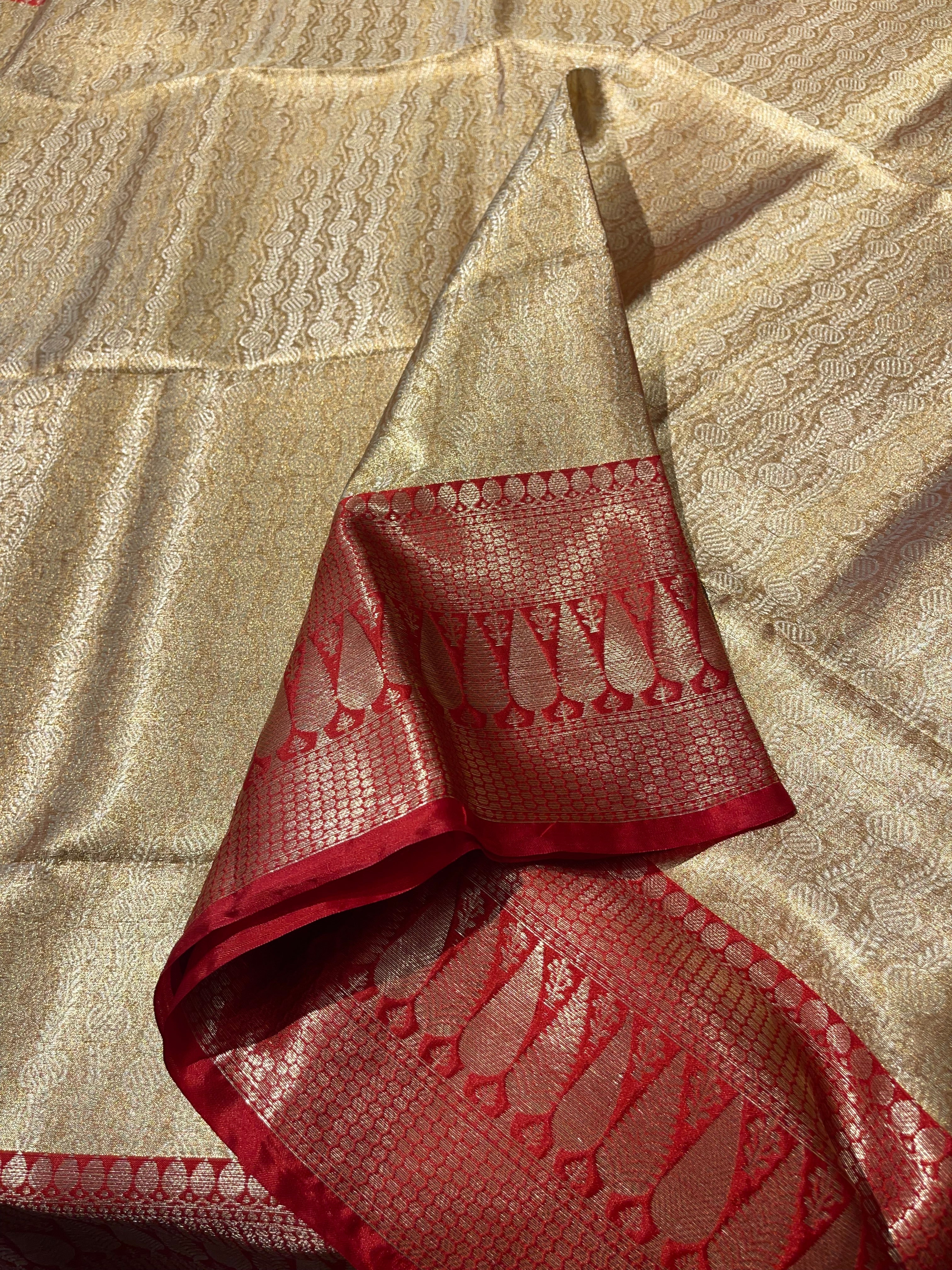 KORA BANARASI SAREE-KB02