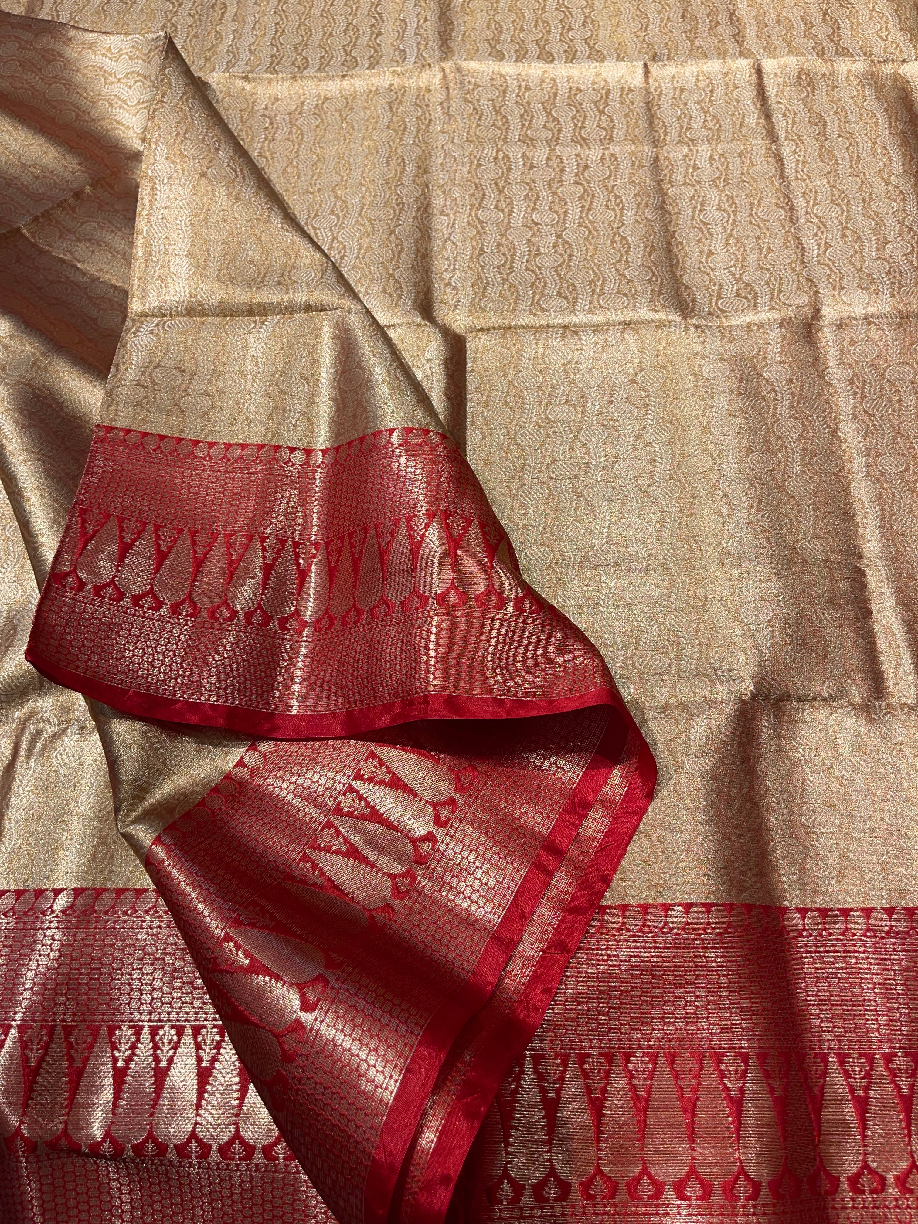 KORA BANARASI SAREE-KB02