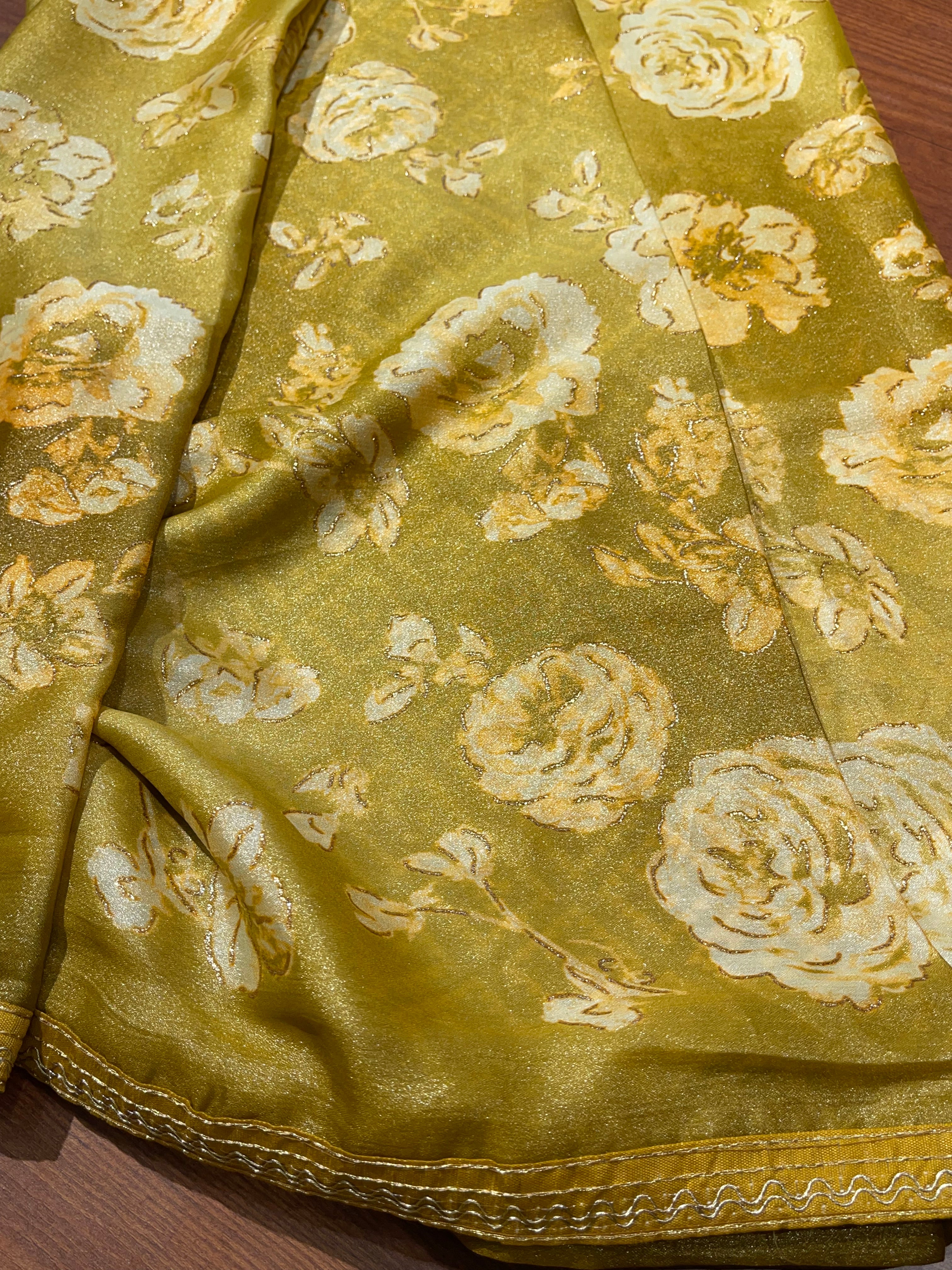 Chiffon Floral Lace-CFL05