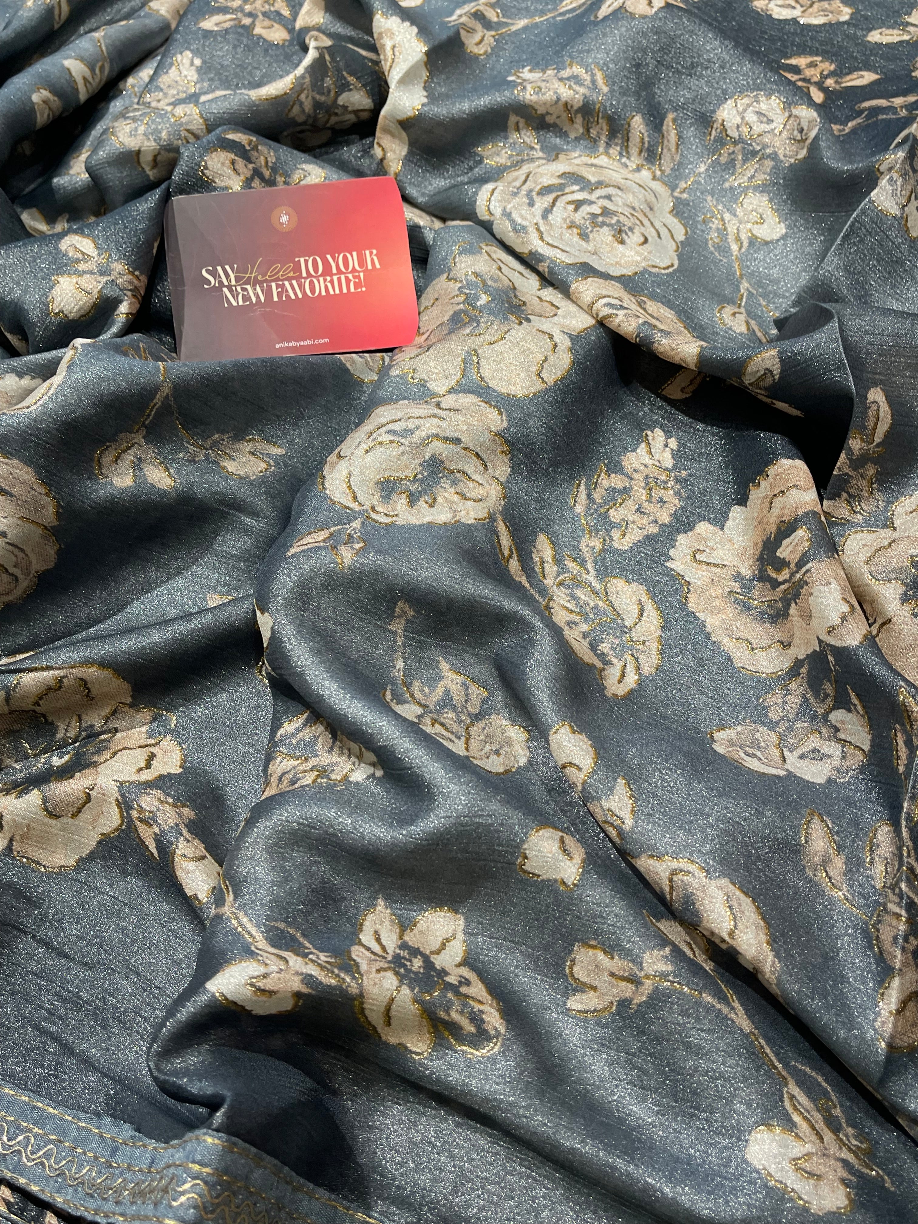 Chiffon Floral Lace-CFL04