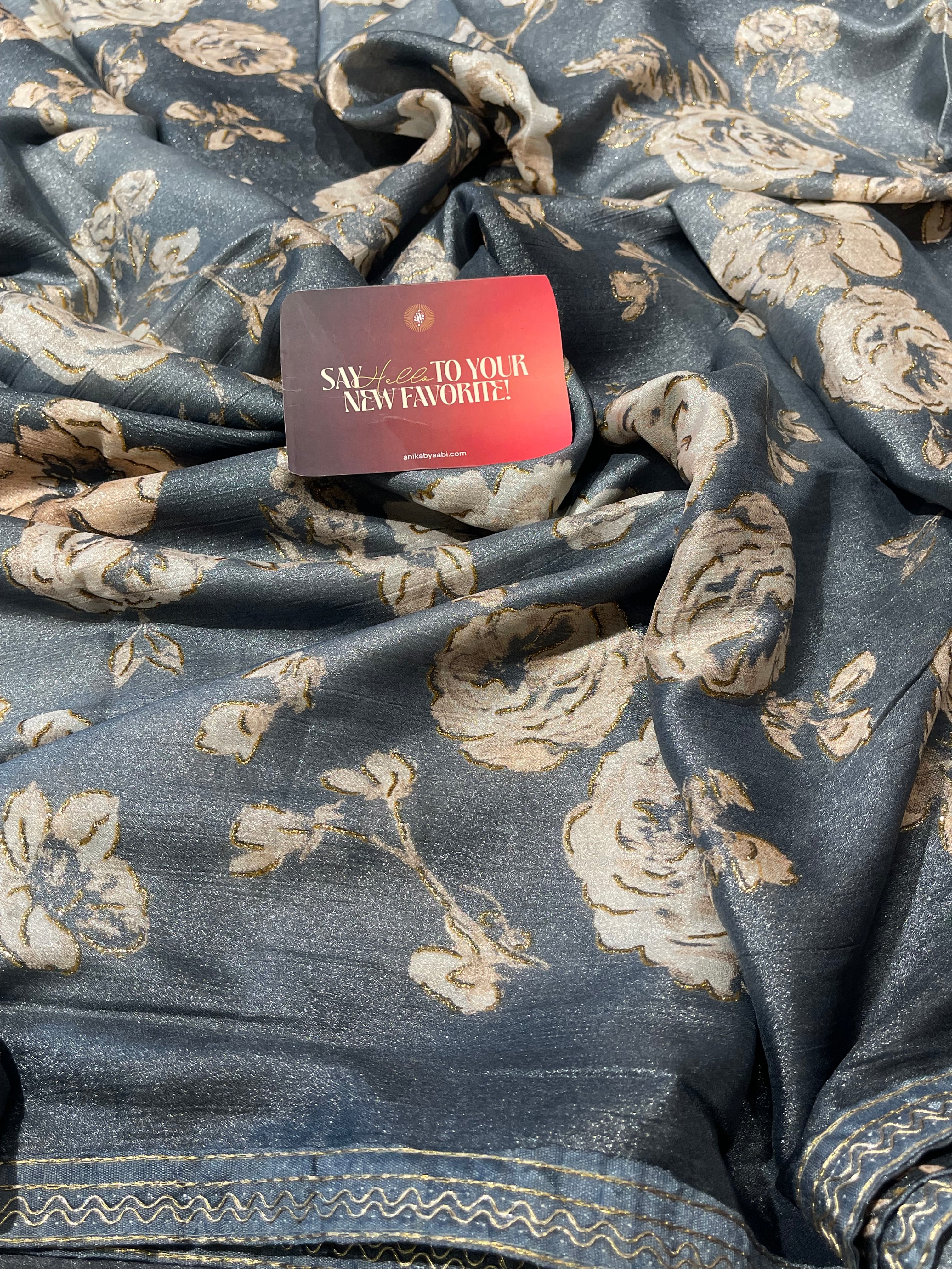 Chiffon Floral Lace-CFL04