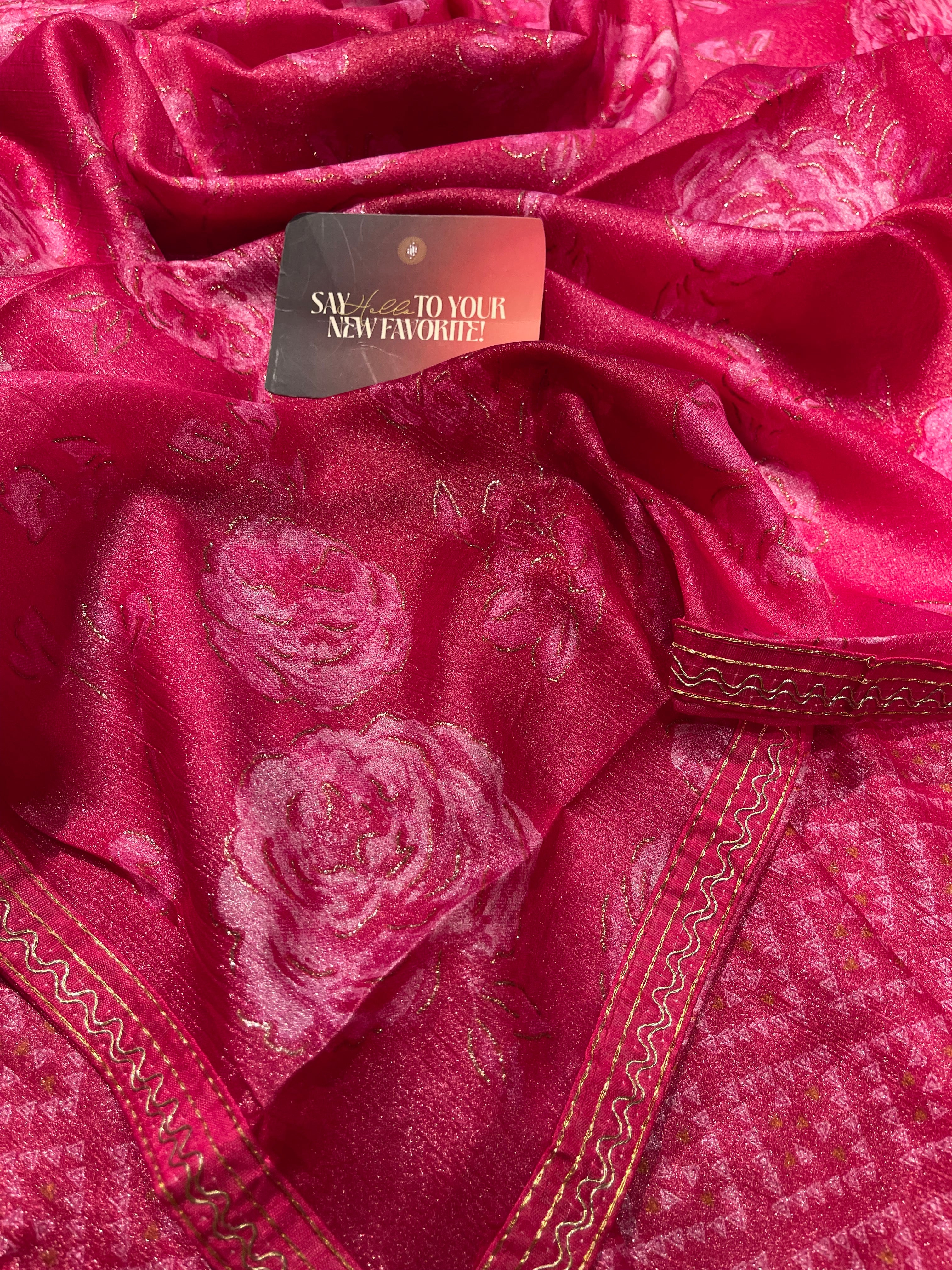 Chiffon Floral Lace-CFL03