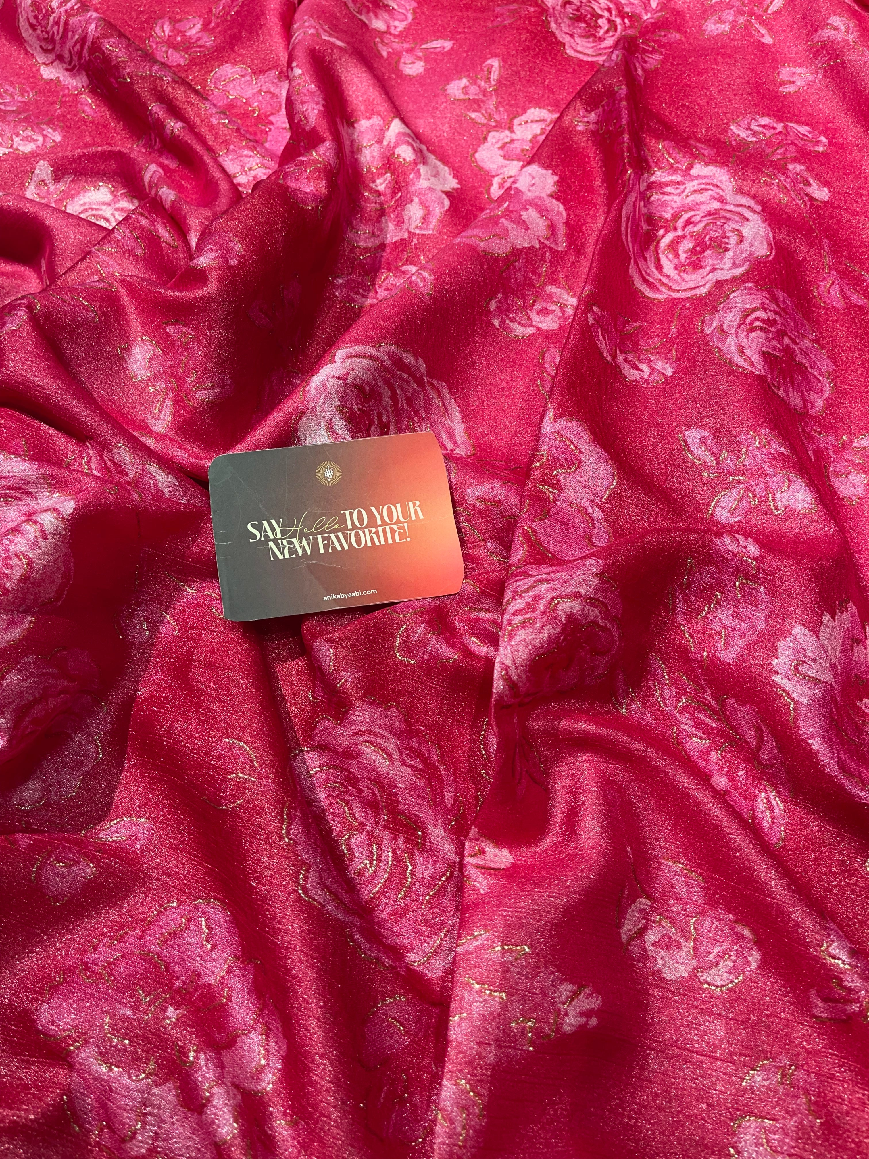 Chiffon Floral Lace-CFL03