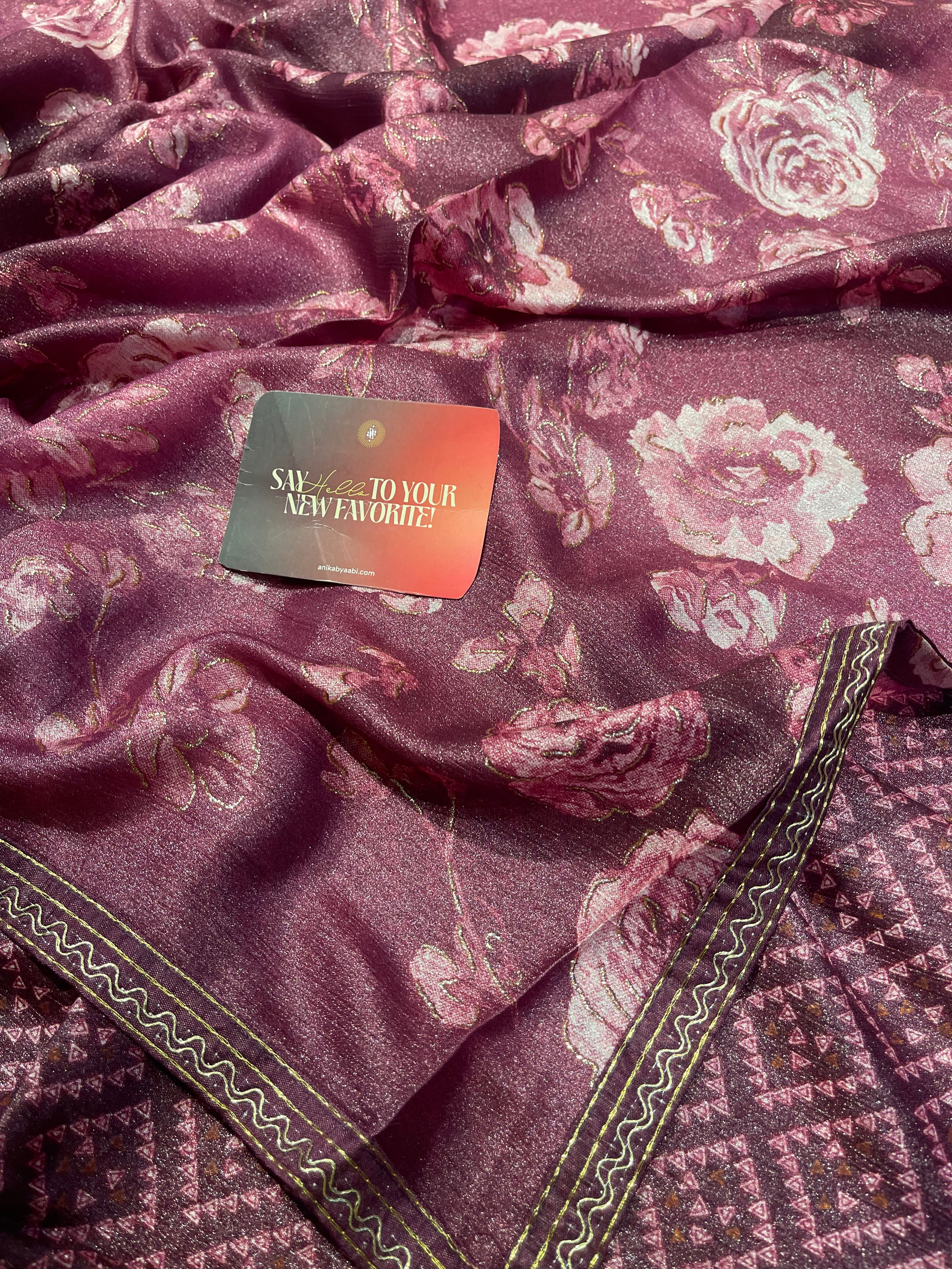 Chiffon Floral Lace-CFL02