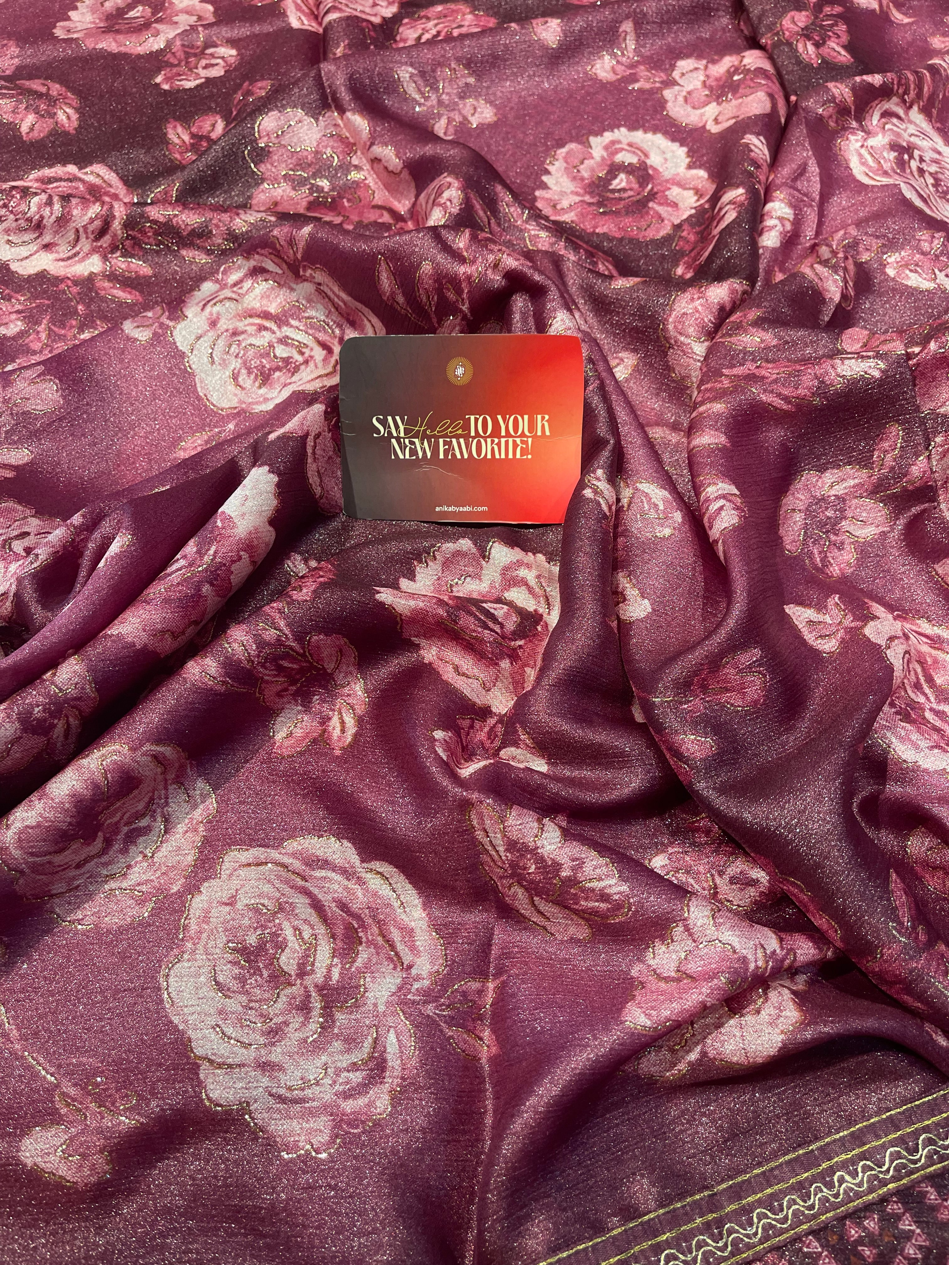 Chiffon Floral Lace-CFL02