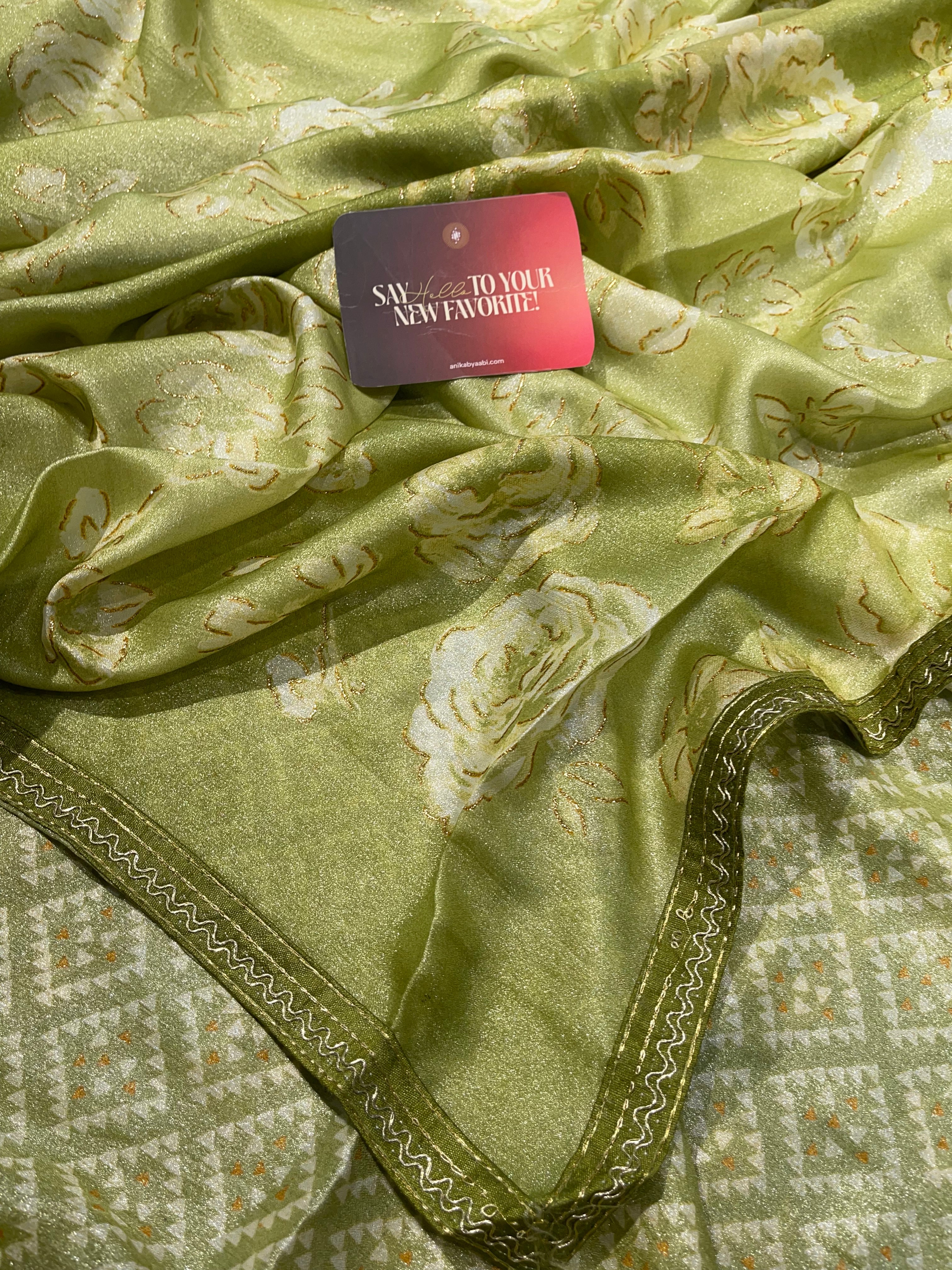 Chiffon Floral Lace-CFL01