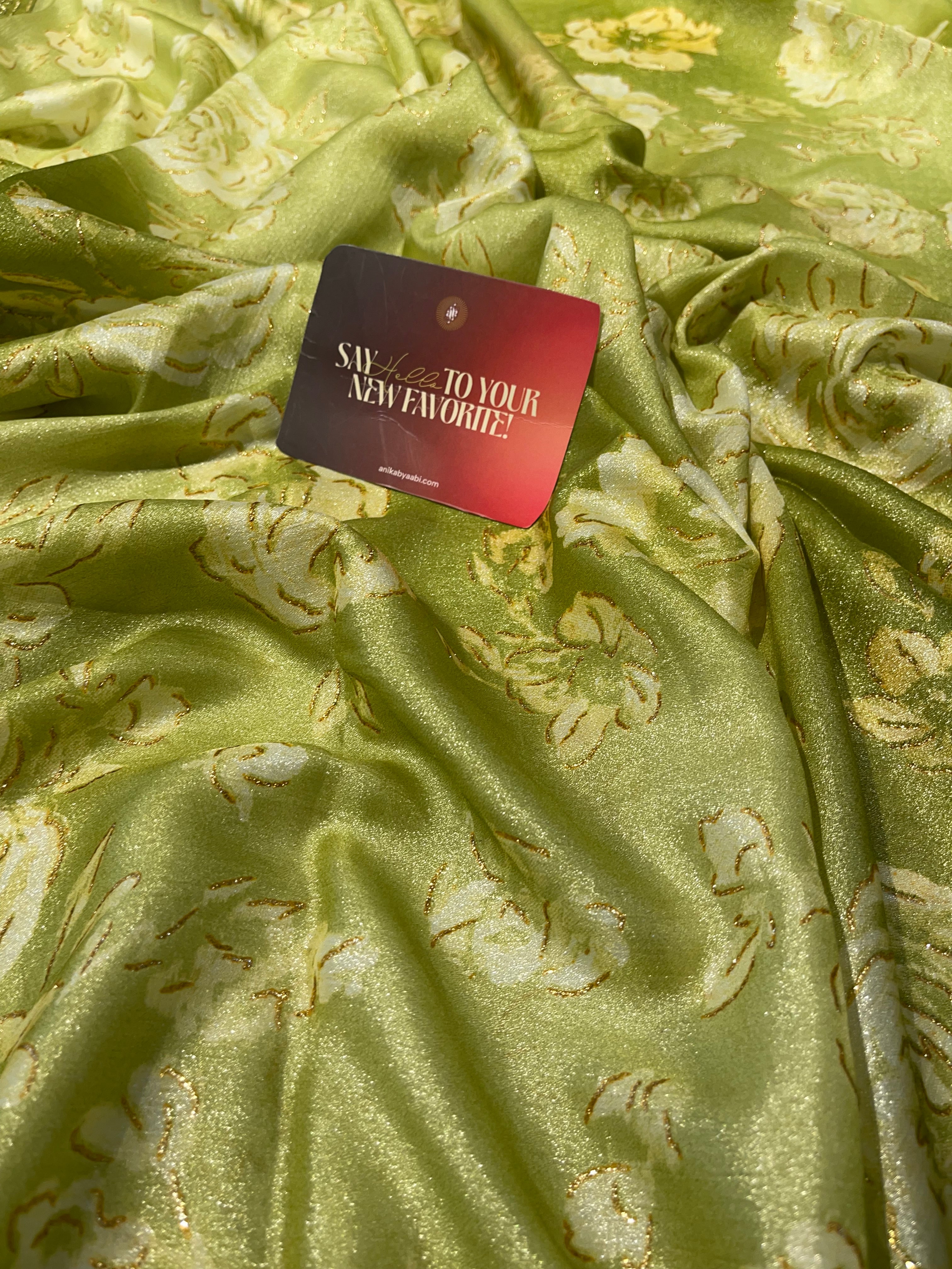 Chiffon Floral Lace-CFL01