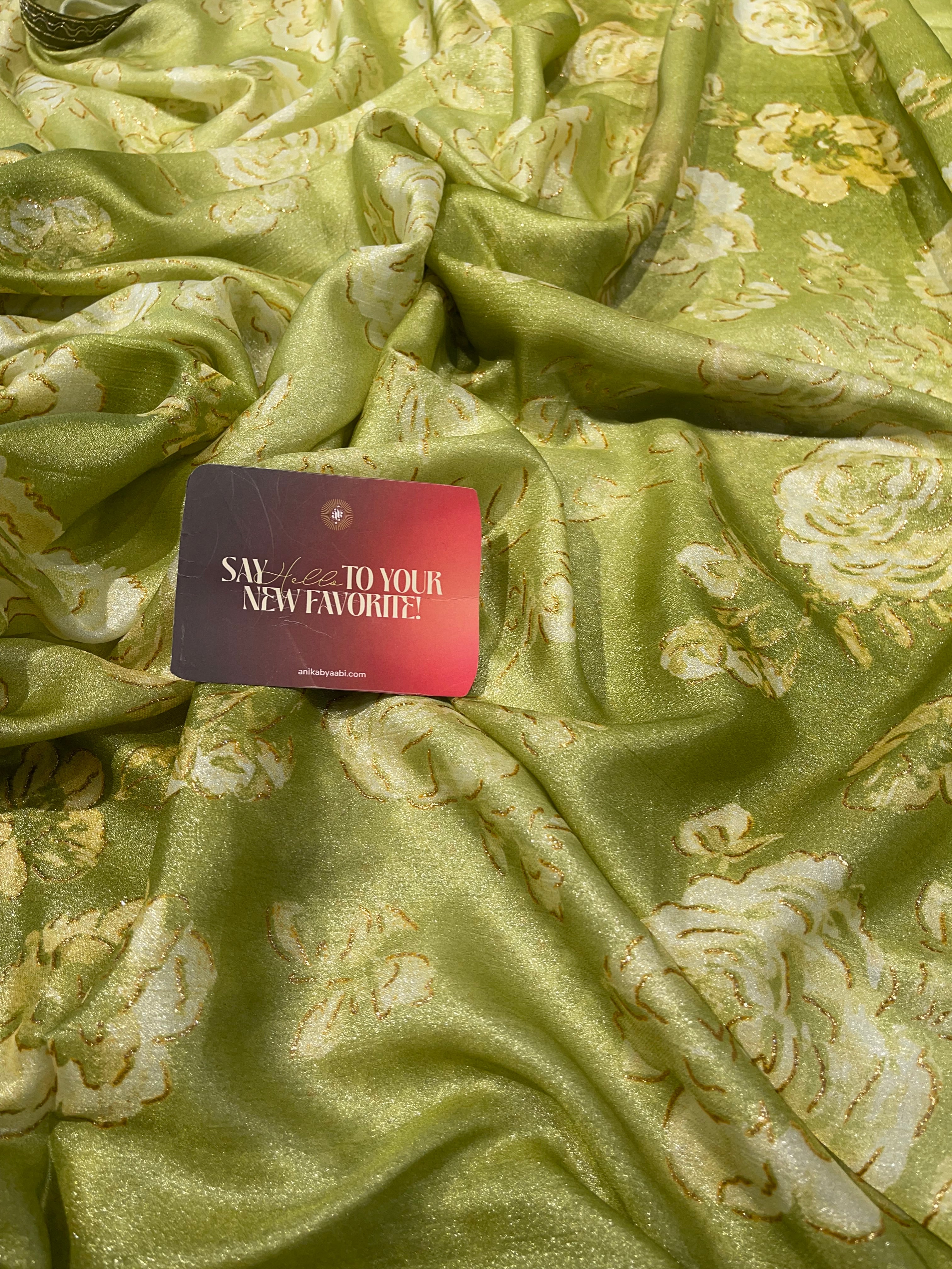 Chiffon Floral Lace-CFL01