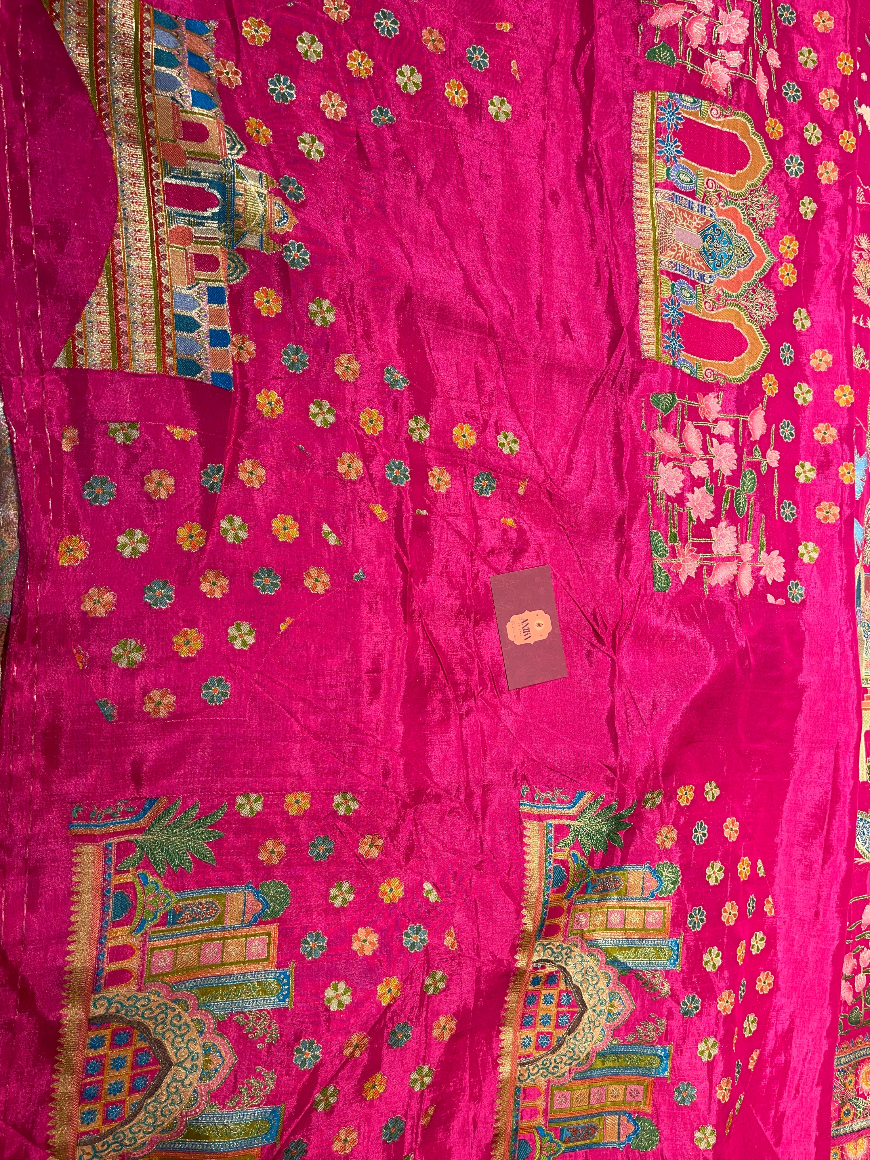 Pashmina silk saree - PS33