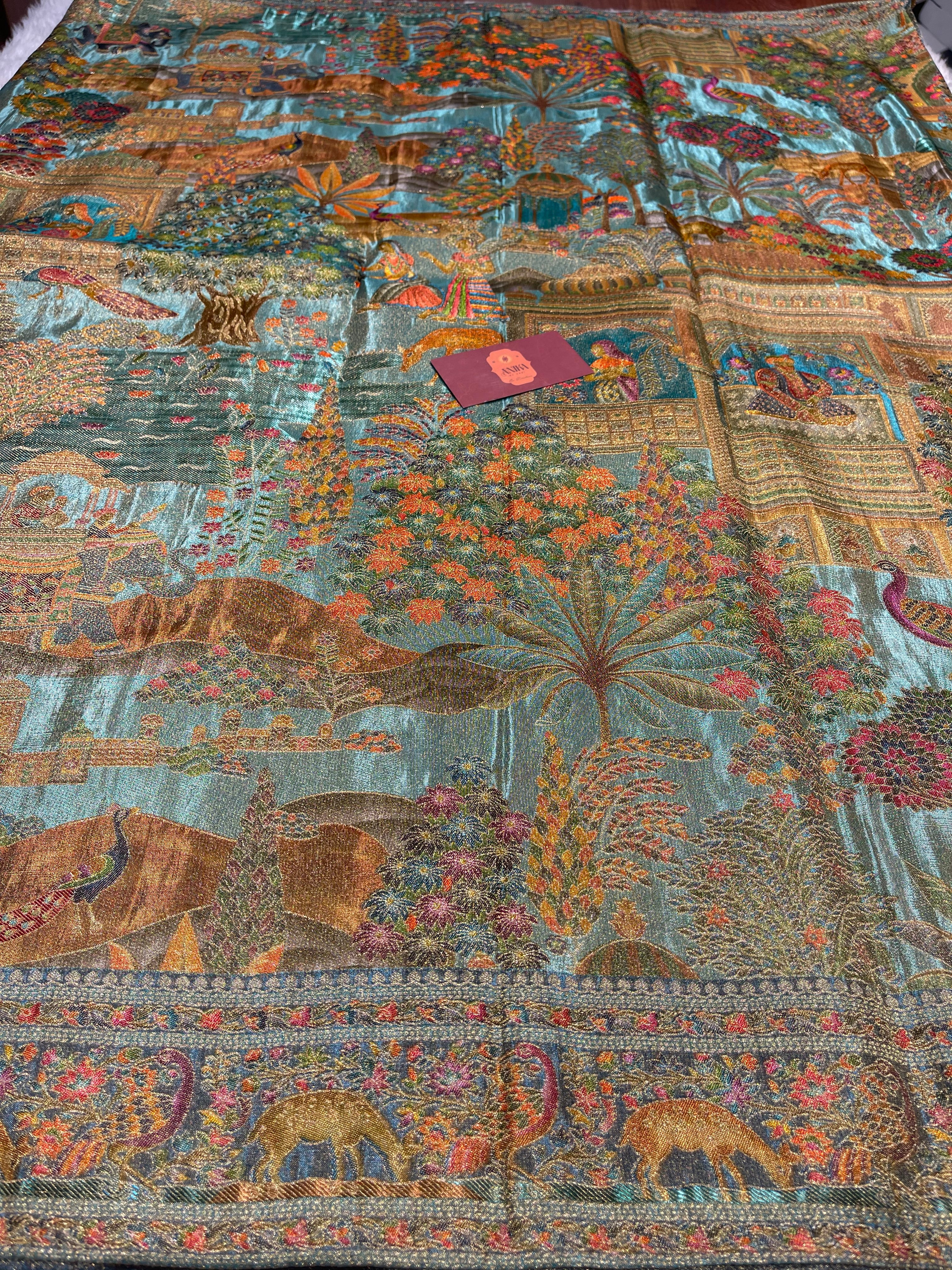 Pashmina silk saree - PS31