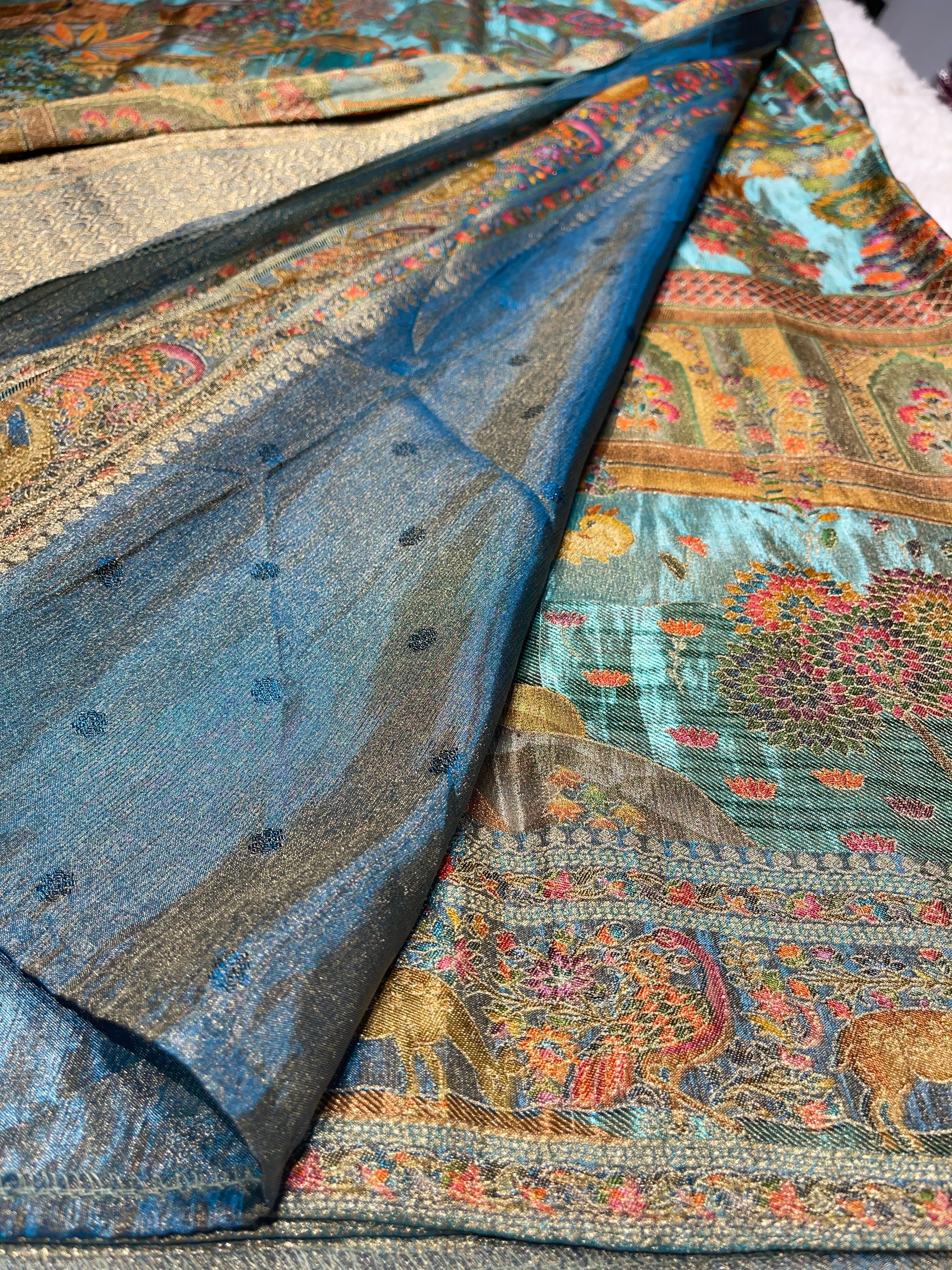 Pashmina silk saree - PS31