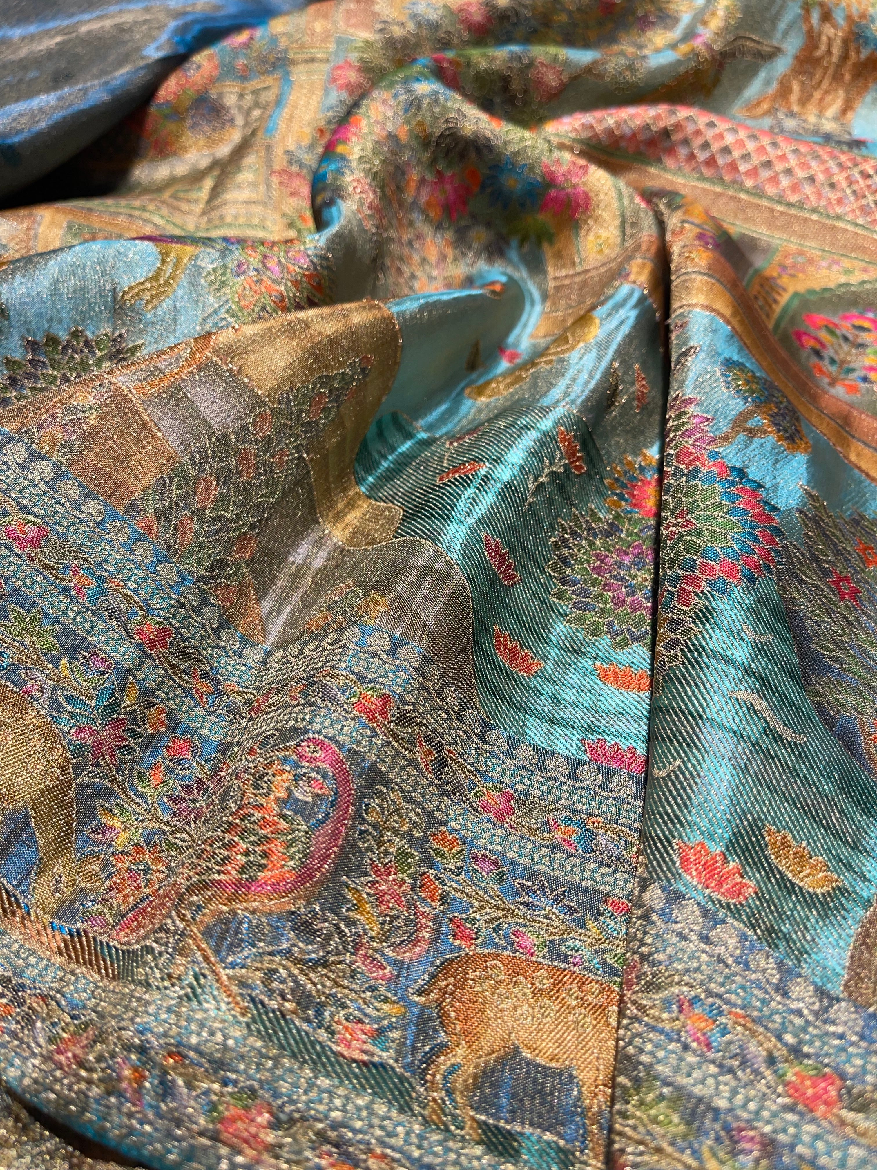 Pashmina silk saree - PS31