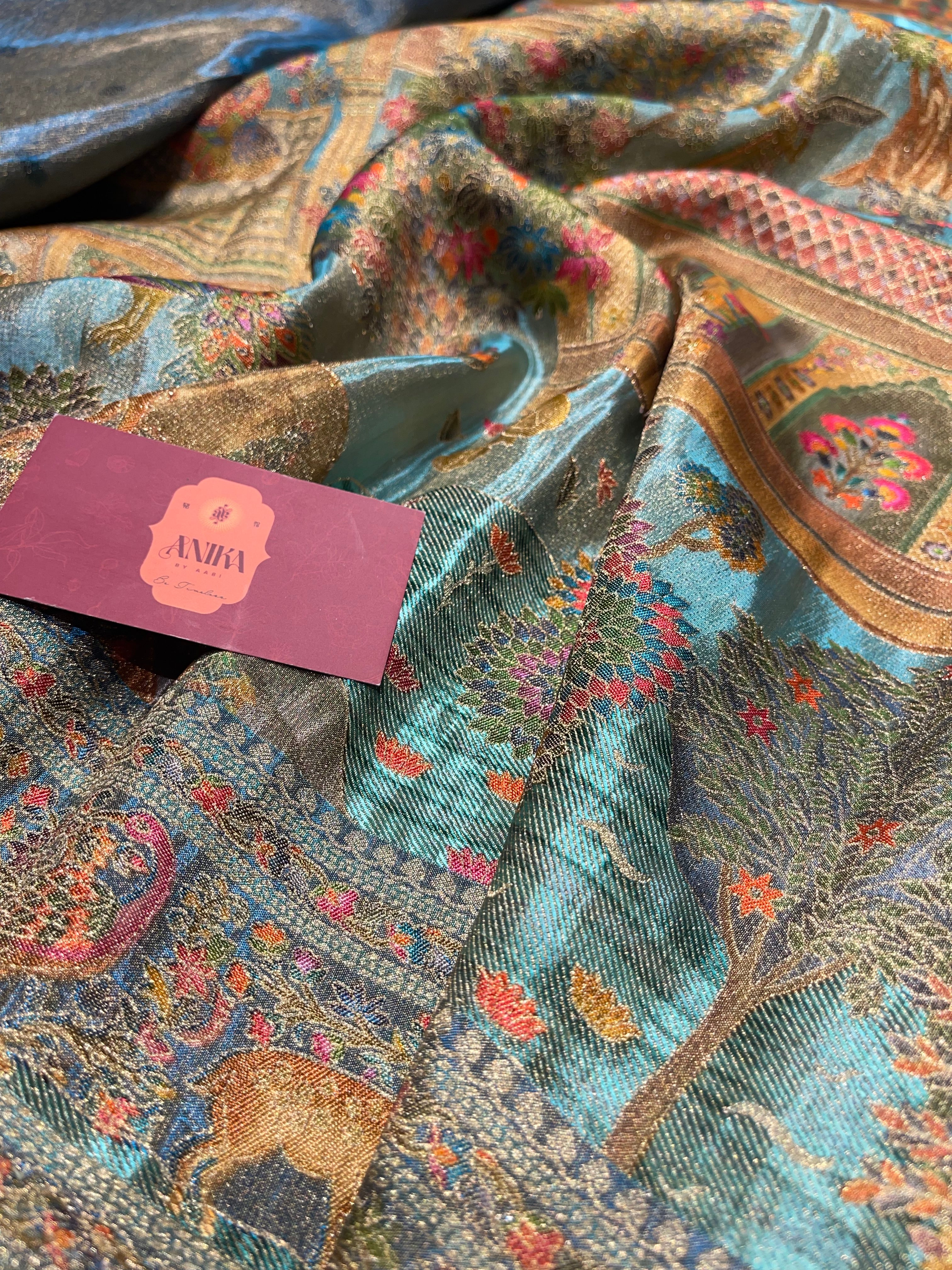 Pashmina silk saree - PS31