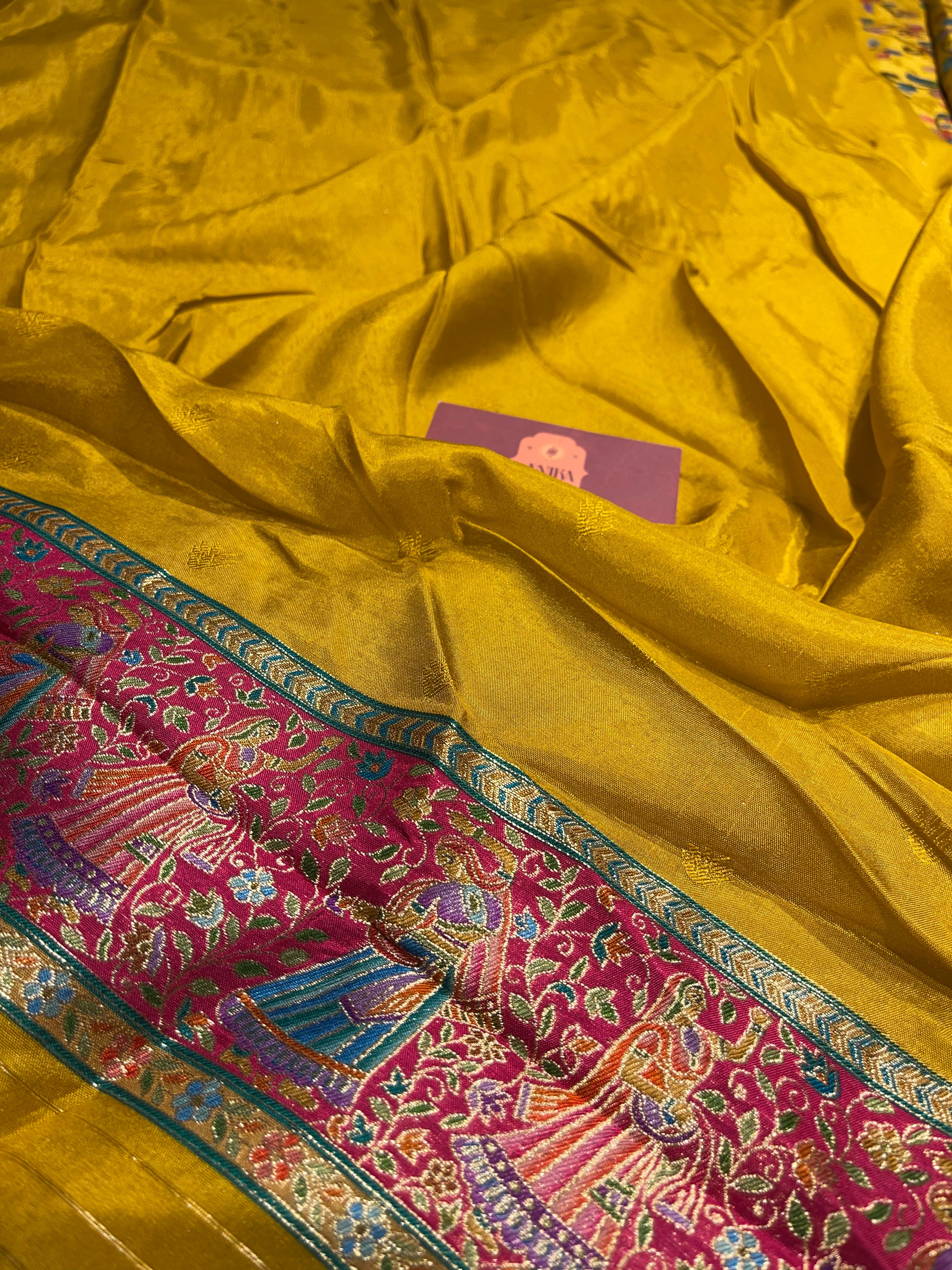 Pashmina silk saree - PS30