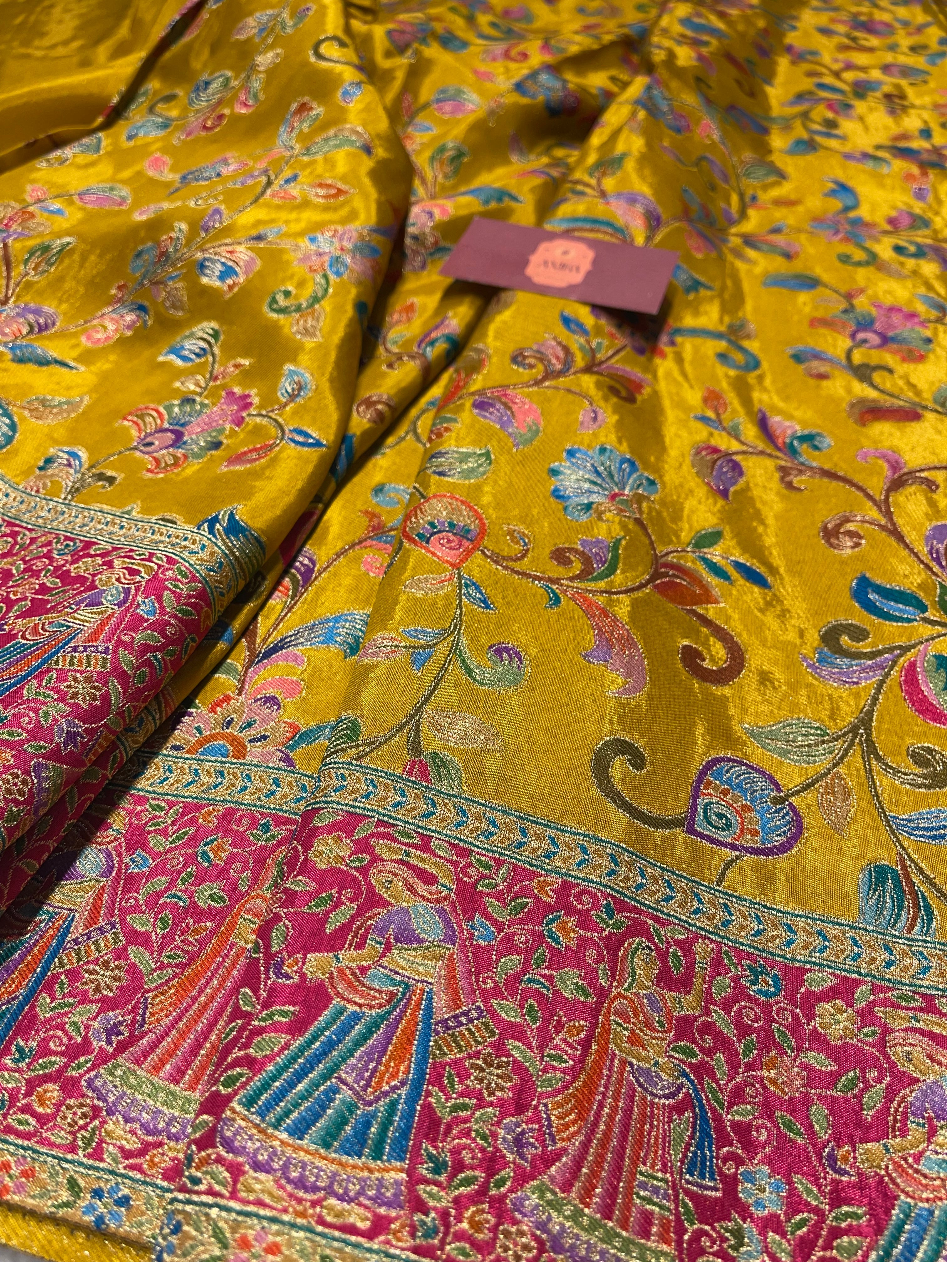 Pashmina silk saree - PS30