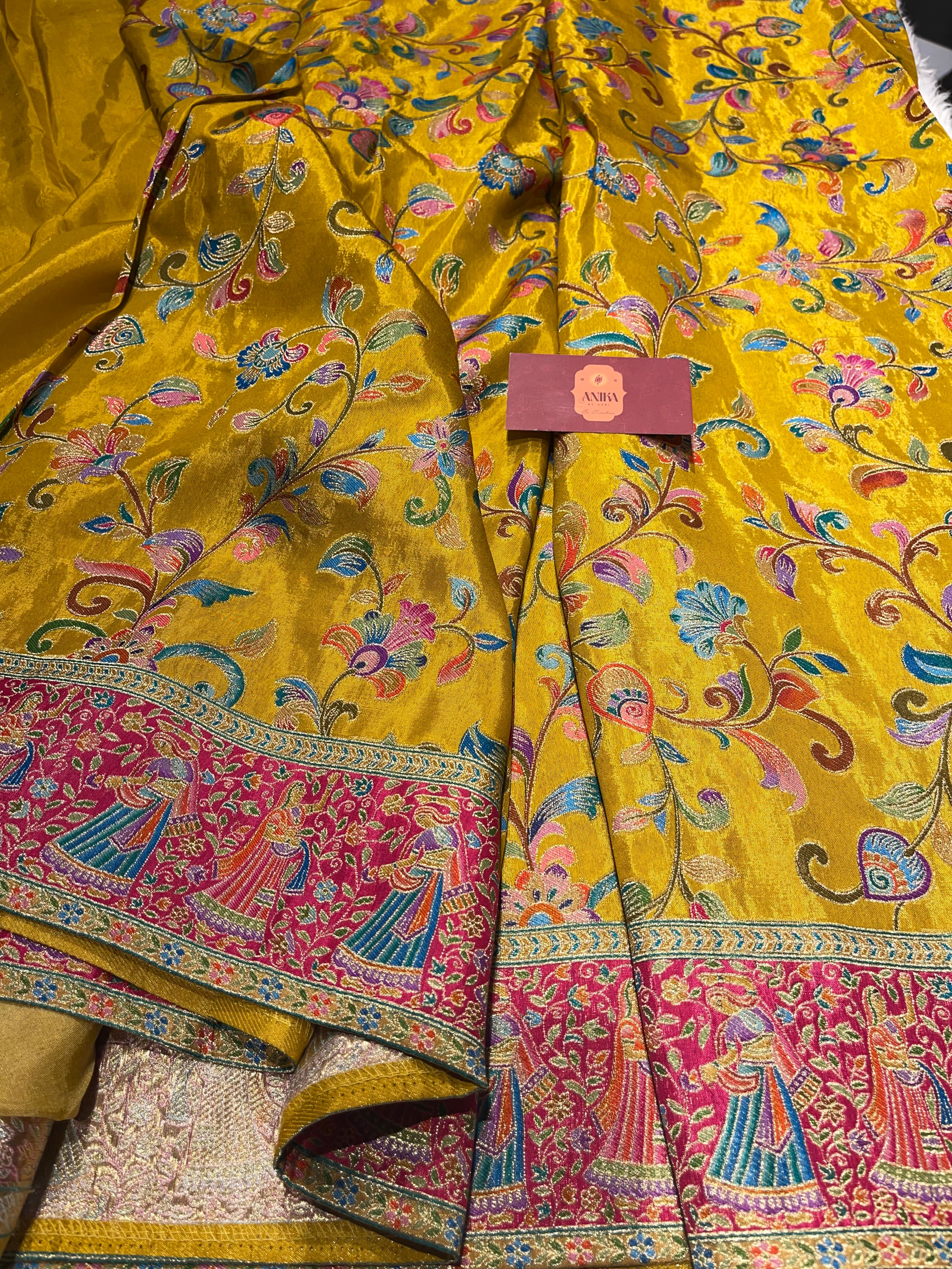 Pashmina silk saree - PS30