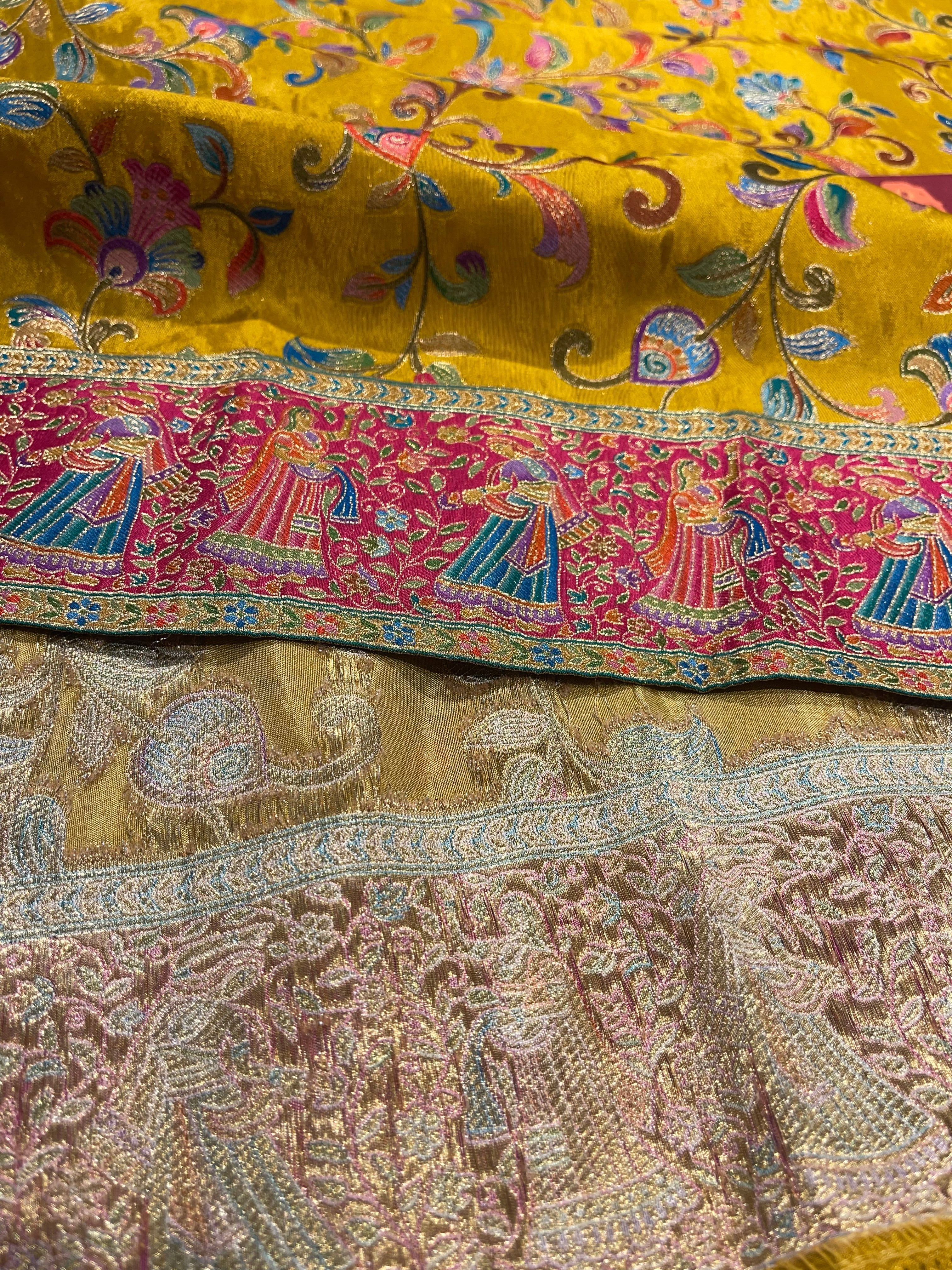 Pashmina silk saree - PS30