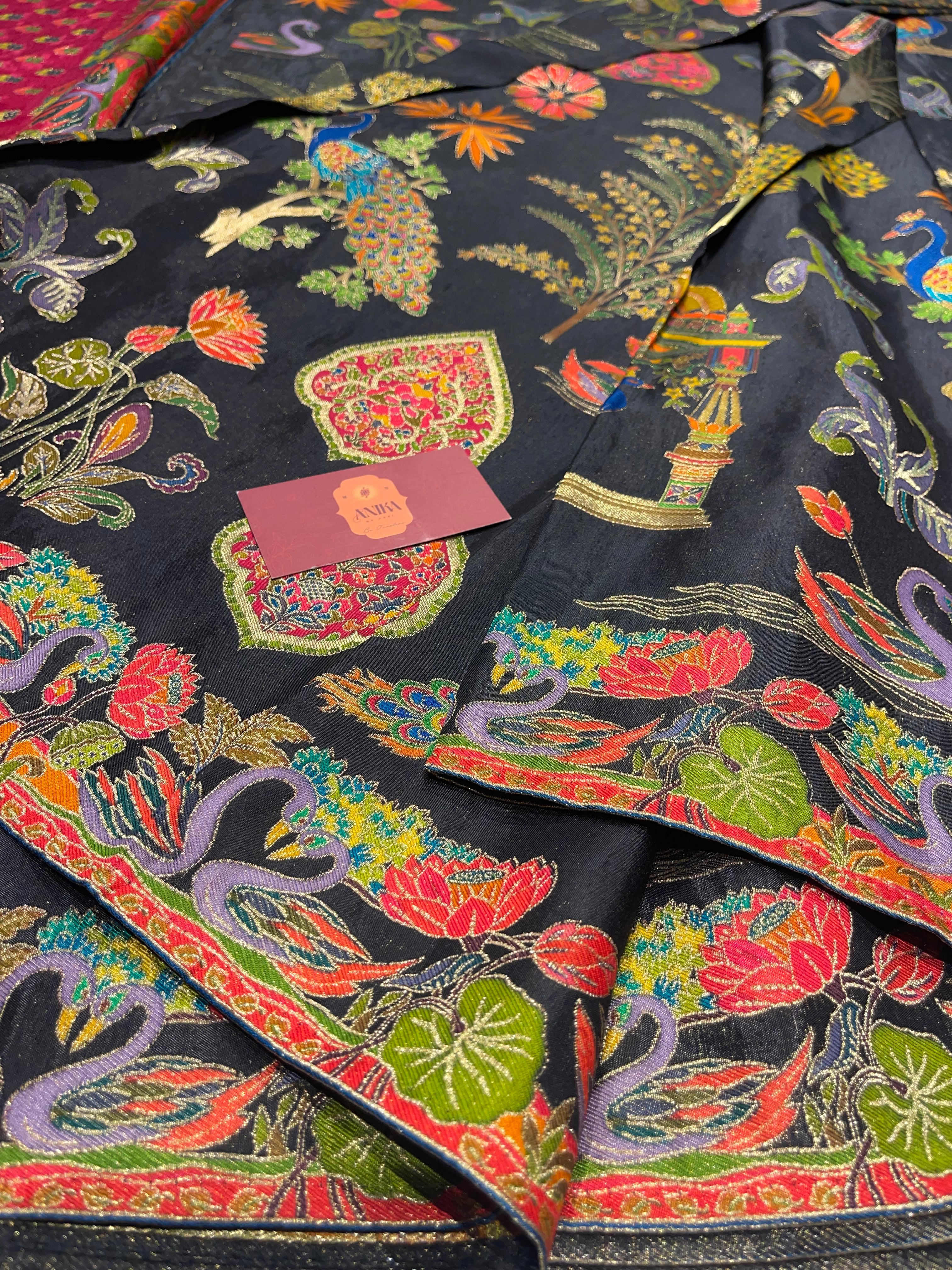 Pashmina silk saree - PS29