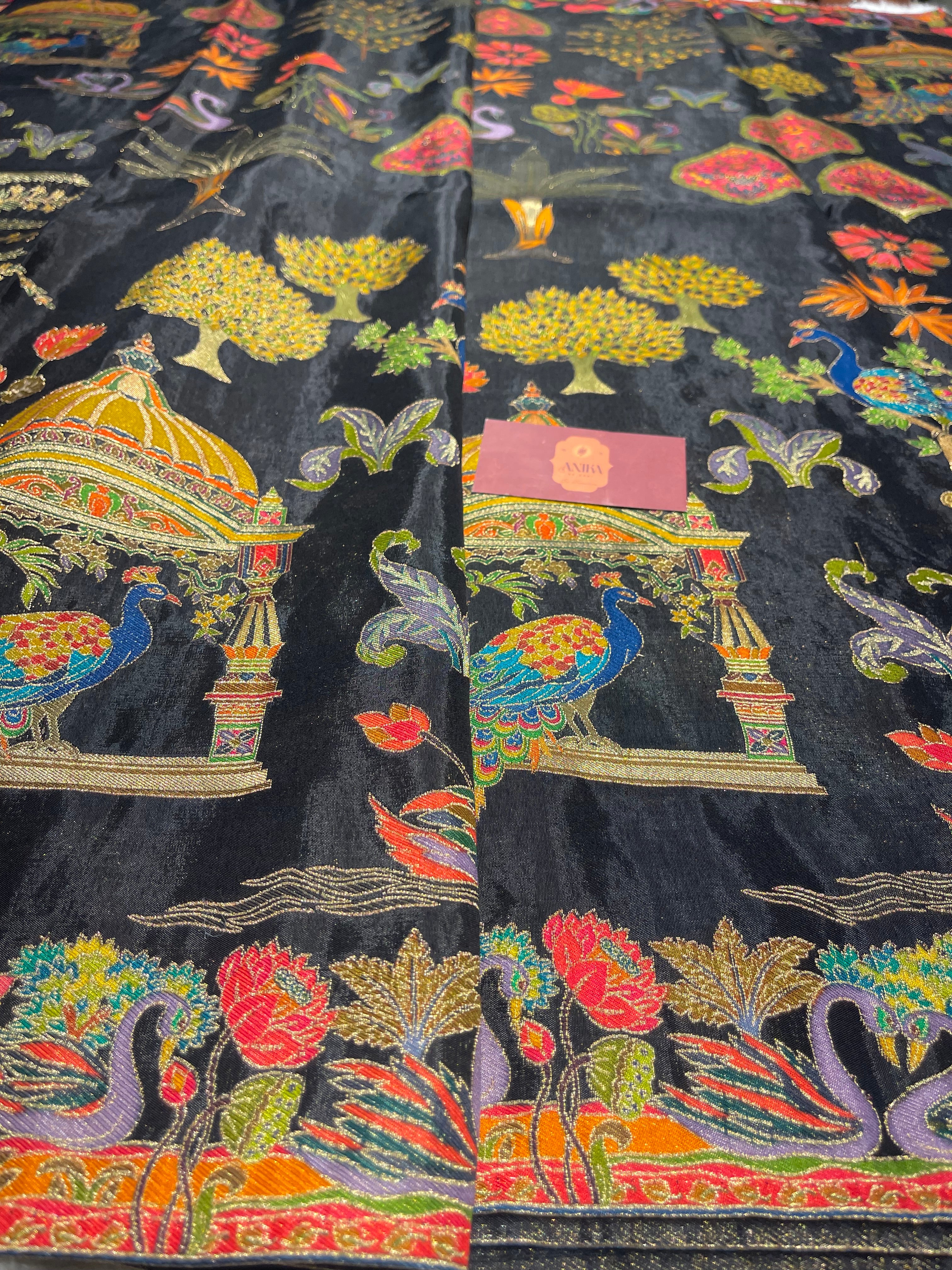 Pashmina silk saree - PS29