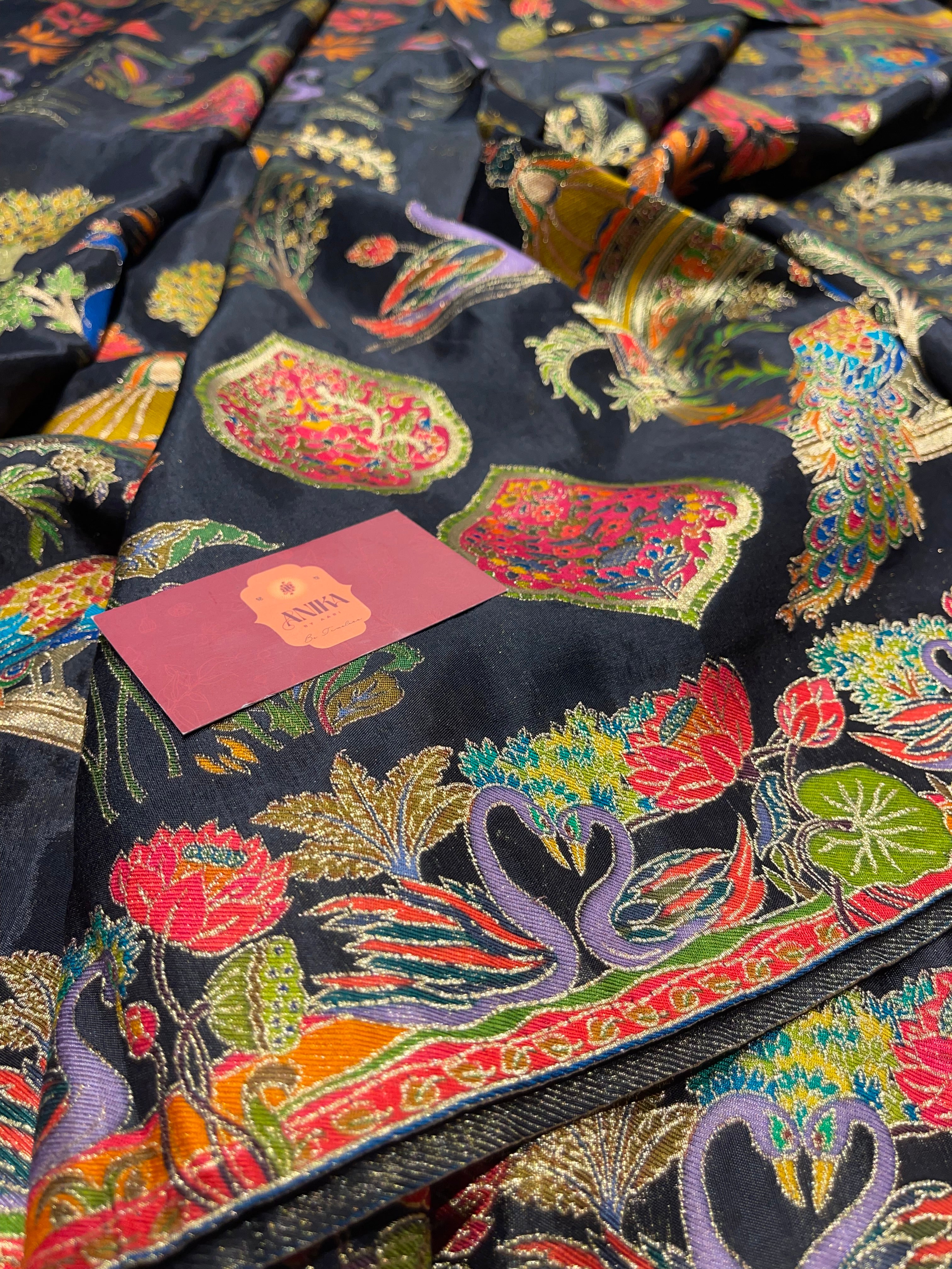 Pashmina silk saree - PS29