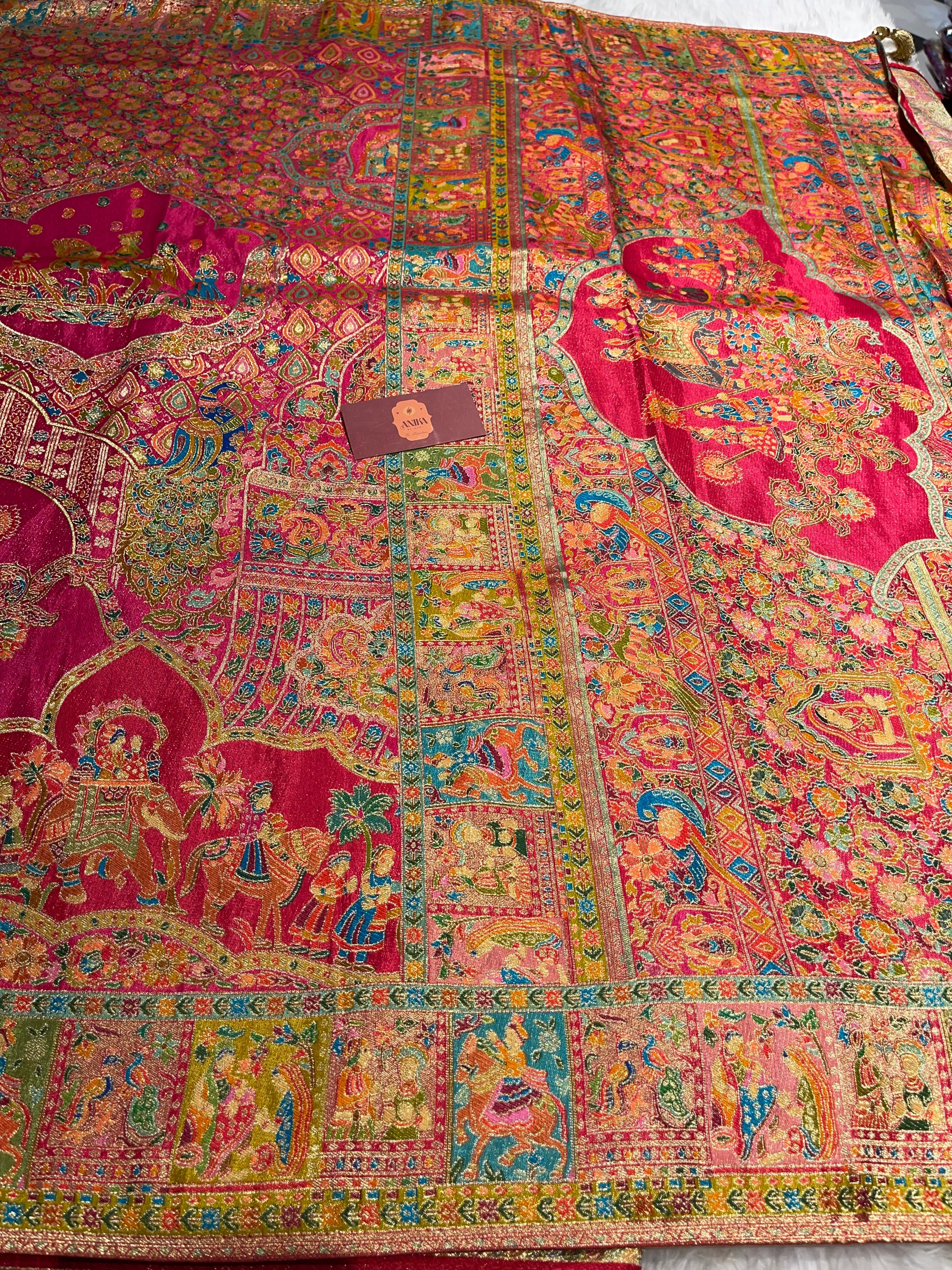 Pashmina silk saree - PS28