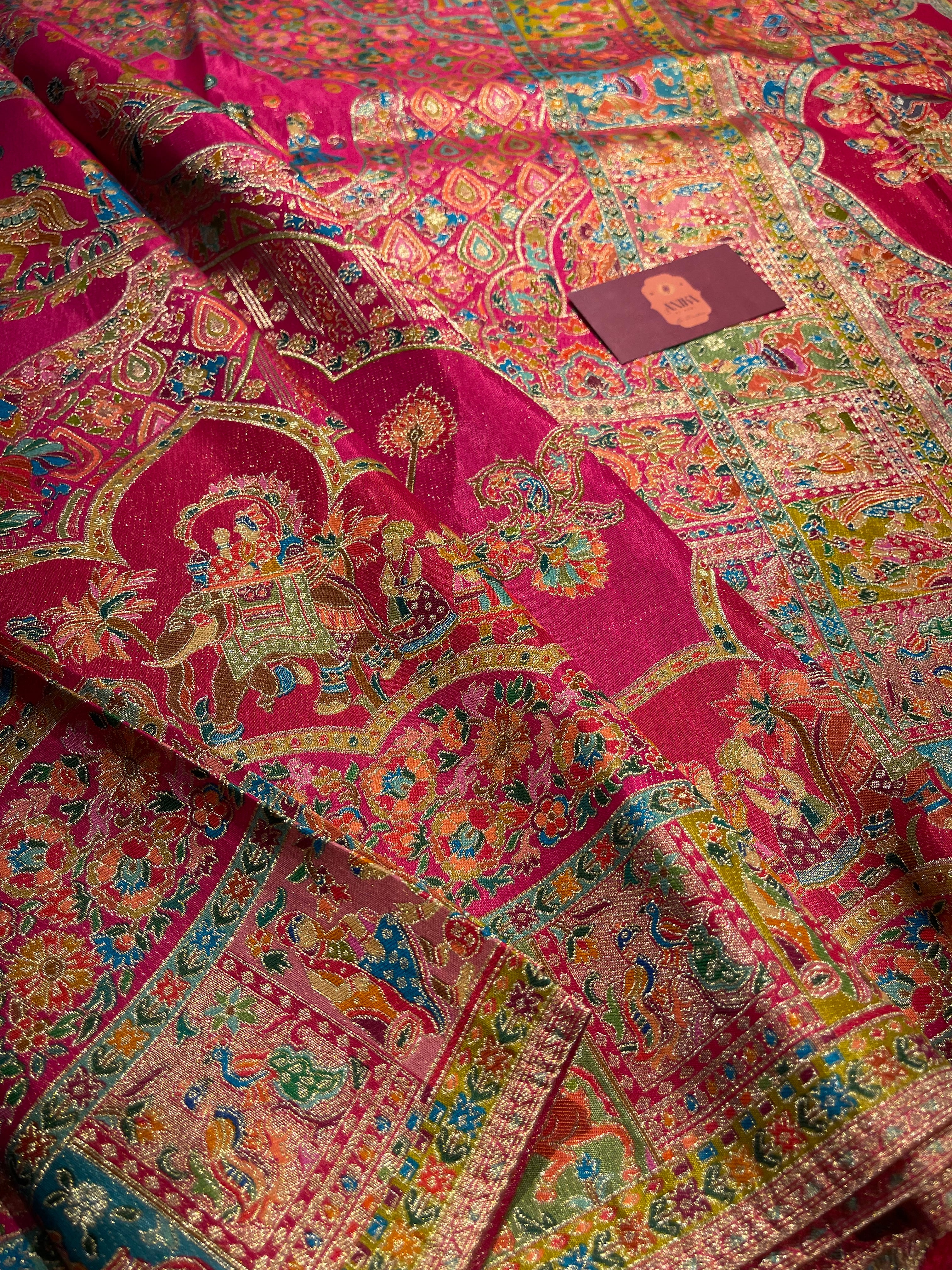 Pashmina silk saree - PS28